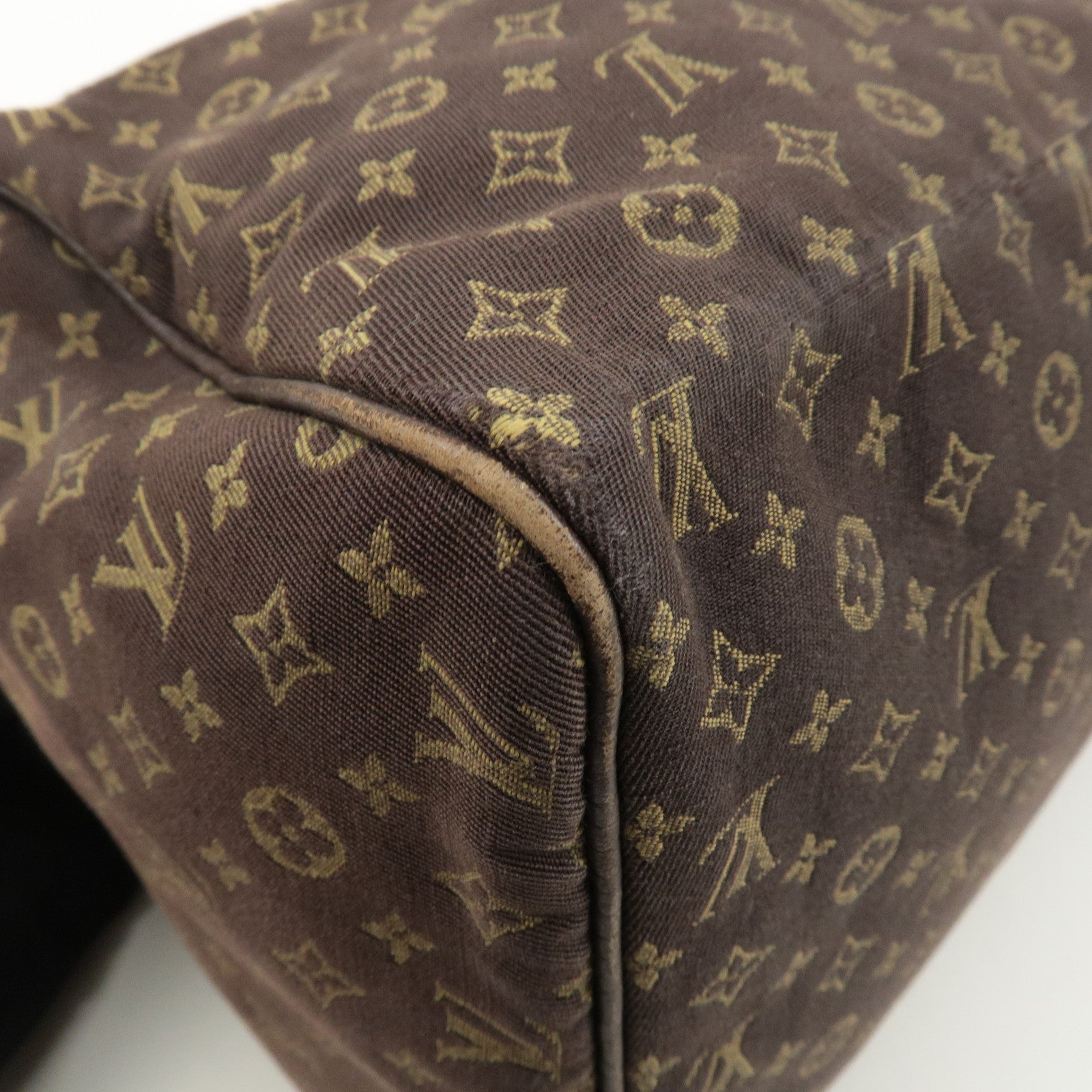 Louis Vuitton Monogram Mini Lin Speedy 30 Boston Bag Ebene M95224