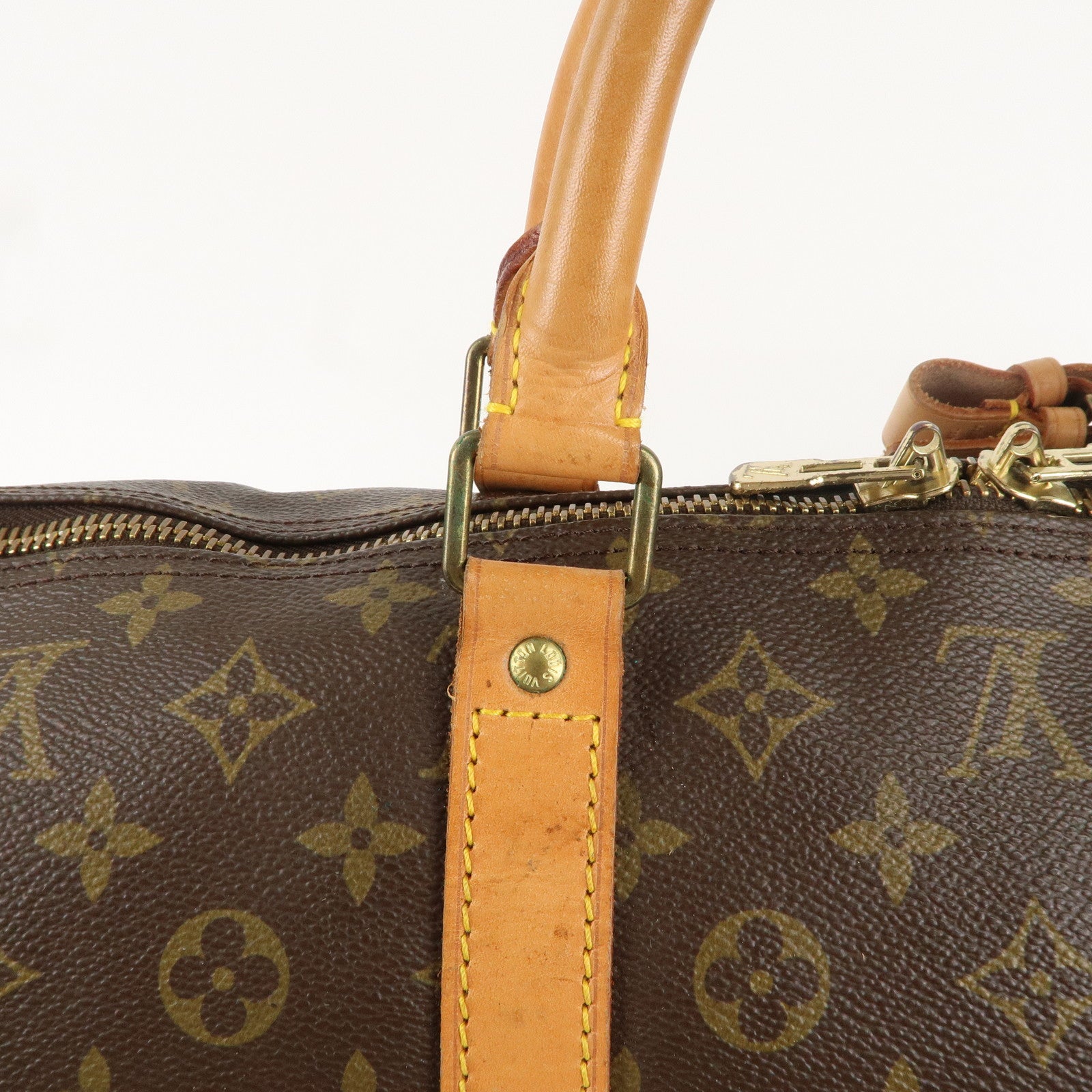 Louis Vuitton Monogram Keep All Bandouliere 60 Bag M41412