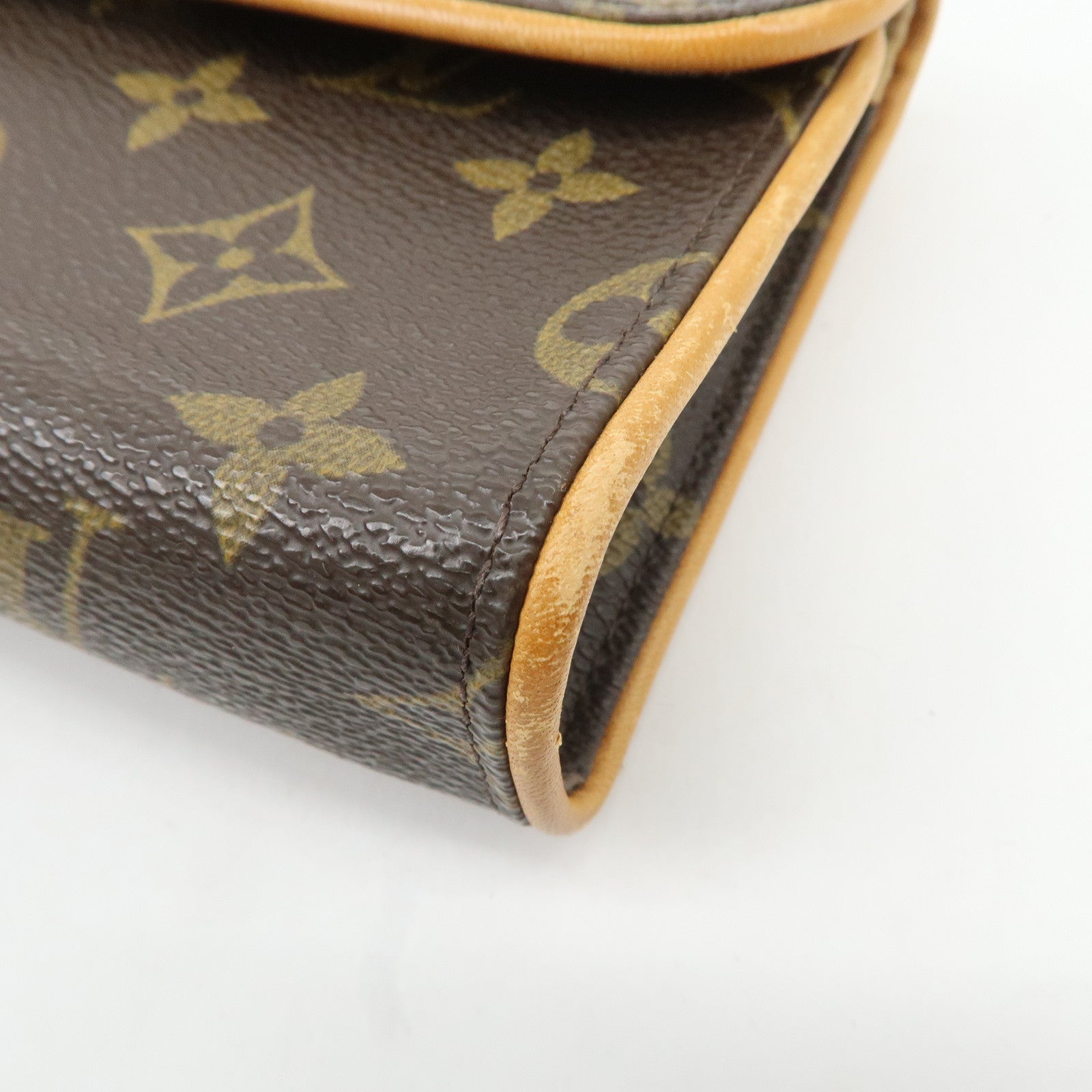 Louis Vuitton Monogram Pochette Florentine Waist Bag Belt S M51855