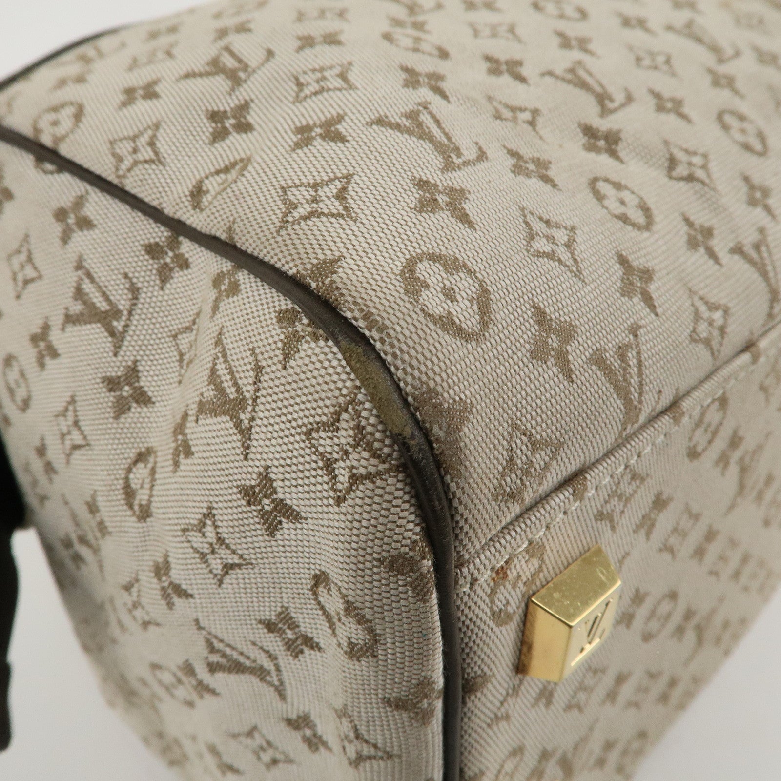 Louis Vuitton Monogram Mini Canvas Josephine GM Khaki M92310