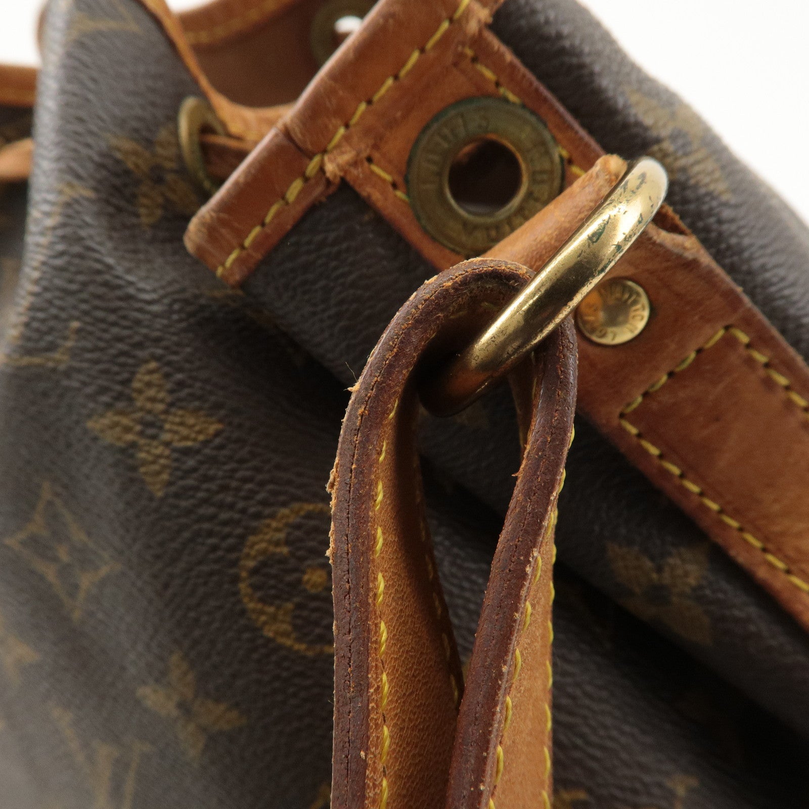 Louis Vuitton Monogram Noe Shoulder Bag Hand Bag Brown M42224