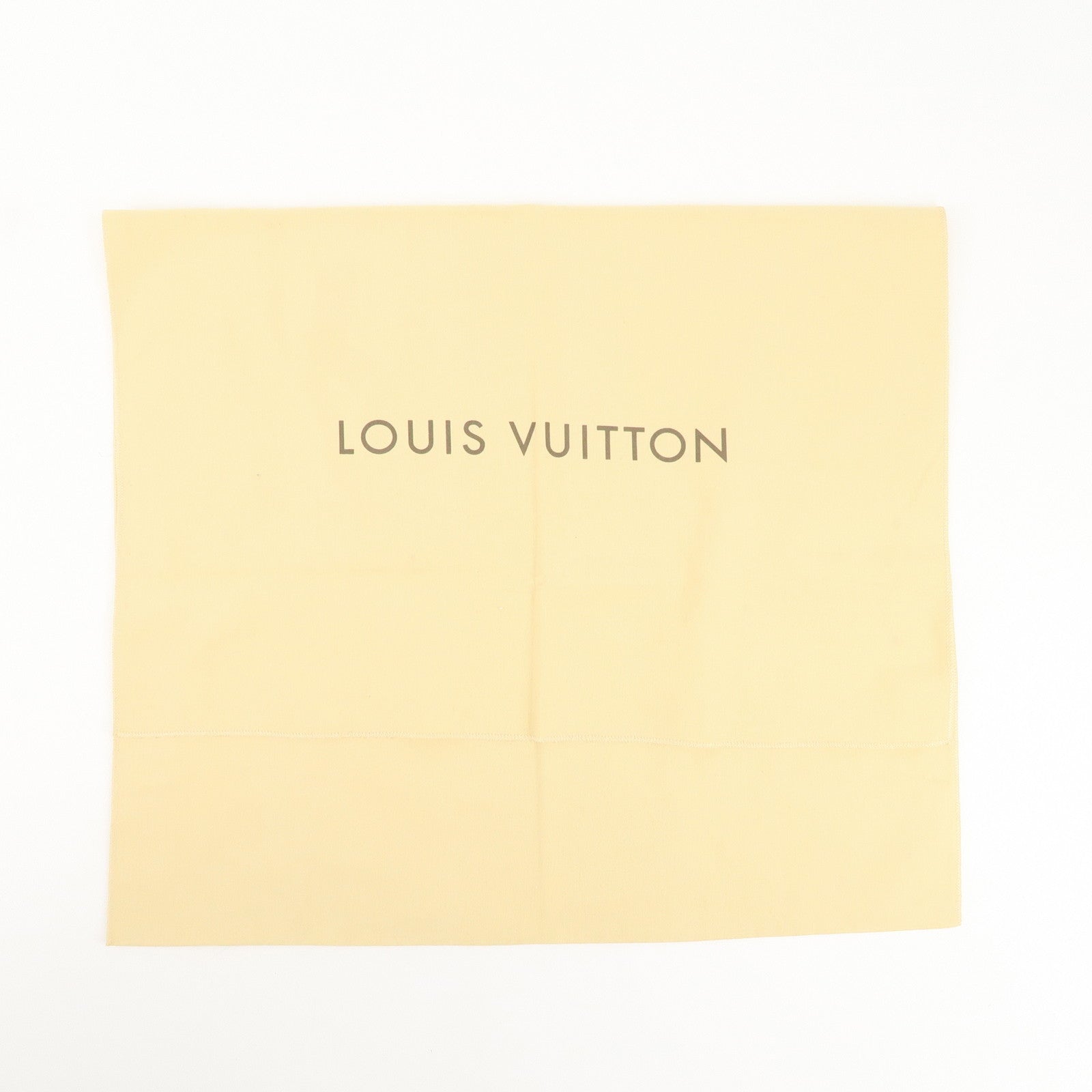 Louis Vuitton Set of 8 Storage Bag Dust Bag Flap Type Beige