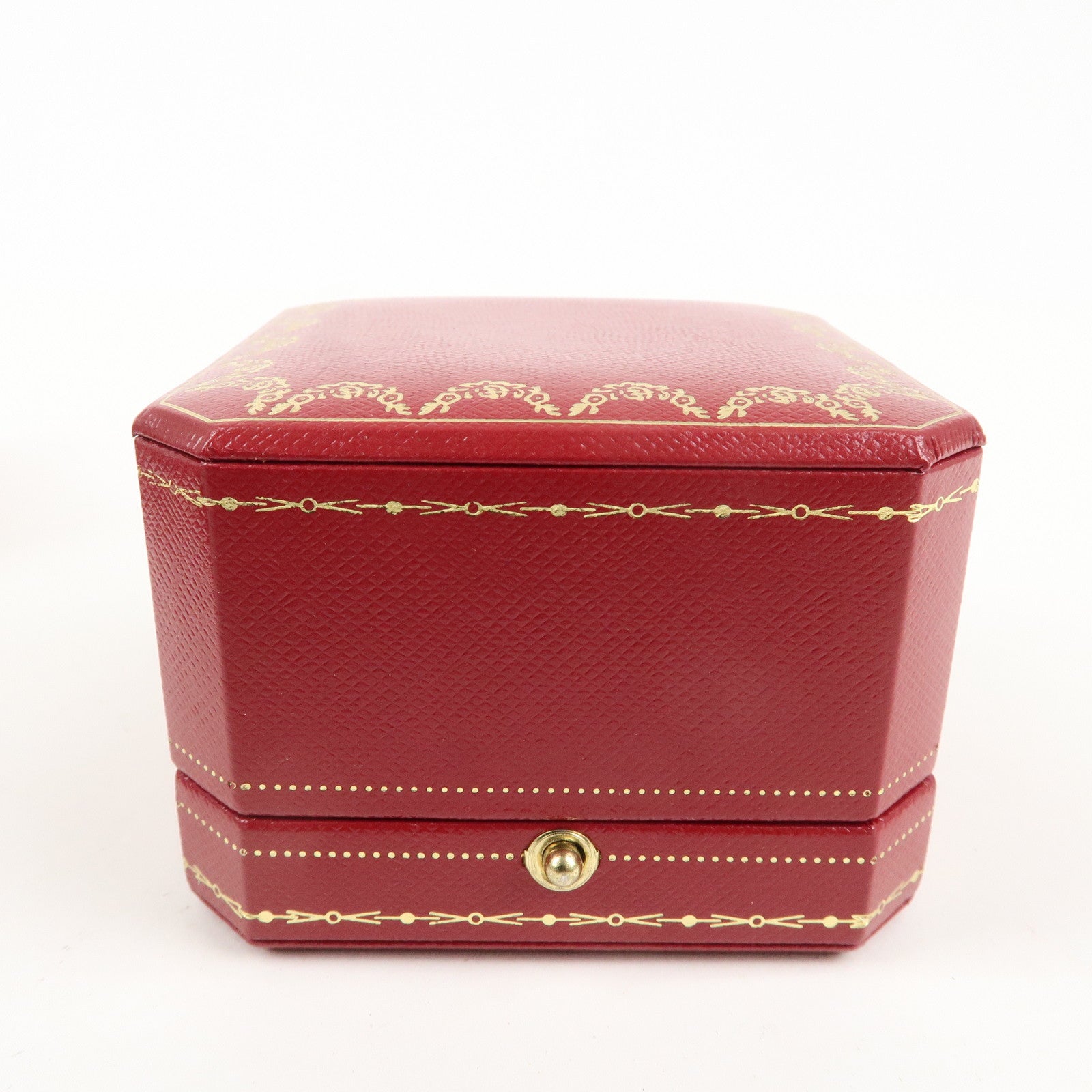 Cartier Set of 2 Ring Box Display Box Jewelry Box For Ring Red