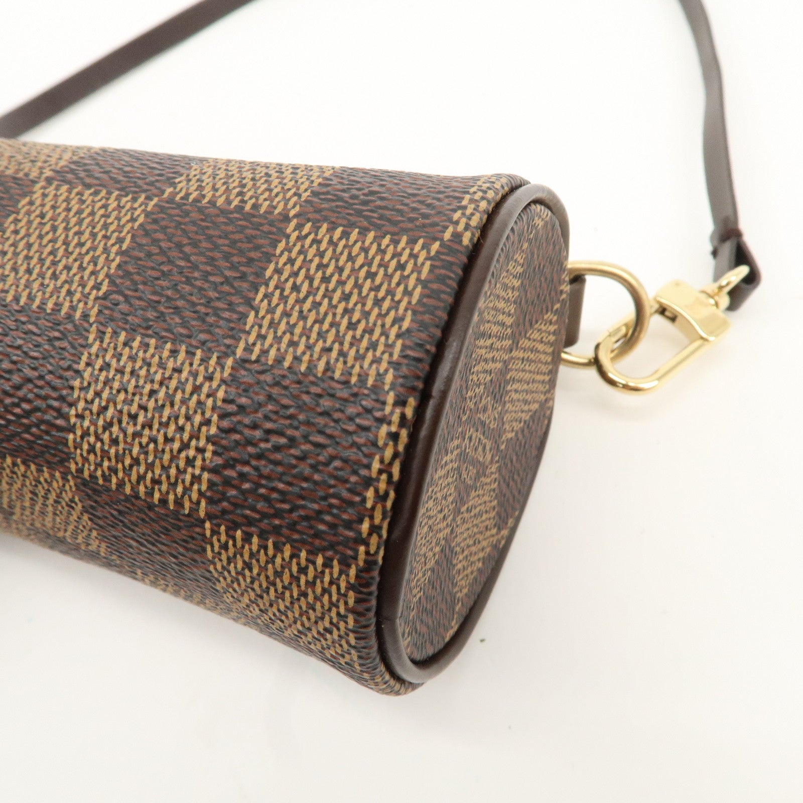 Louis Vuitton Damier Ebene Pouch for Papillon Bag Brown