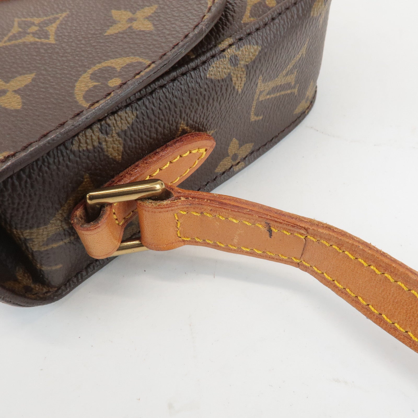 Louis Vuitton Monogram Mini Saint Cloud Shoulder Bag M51244 Used