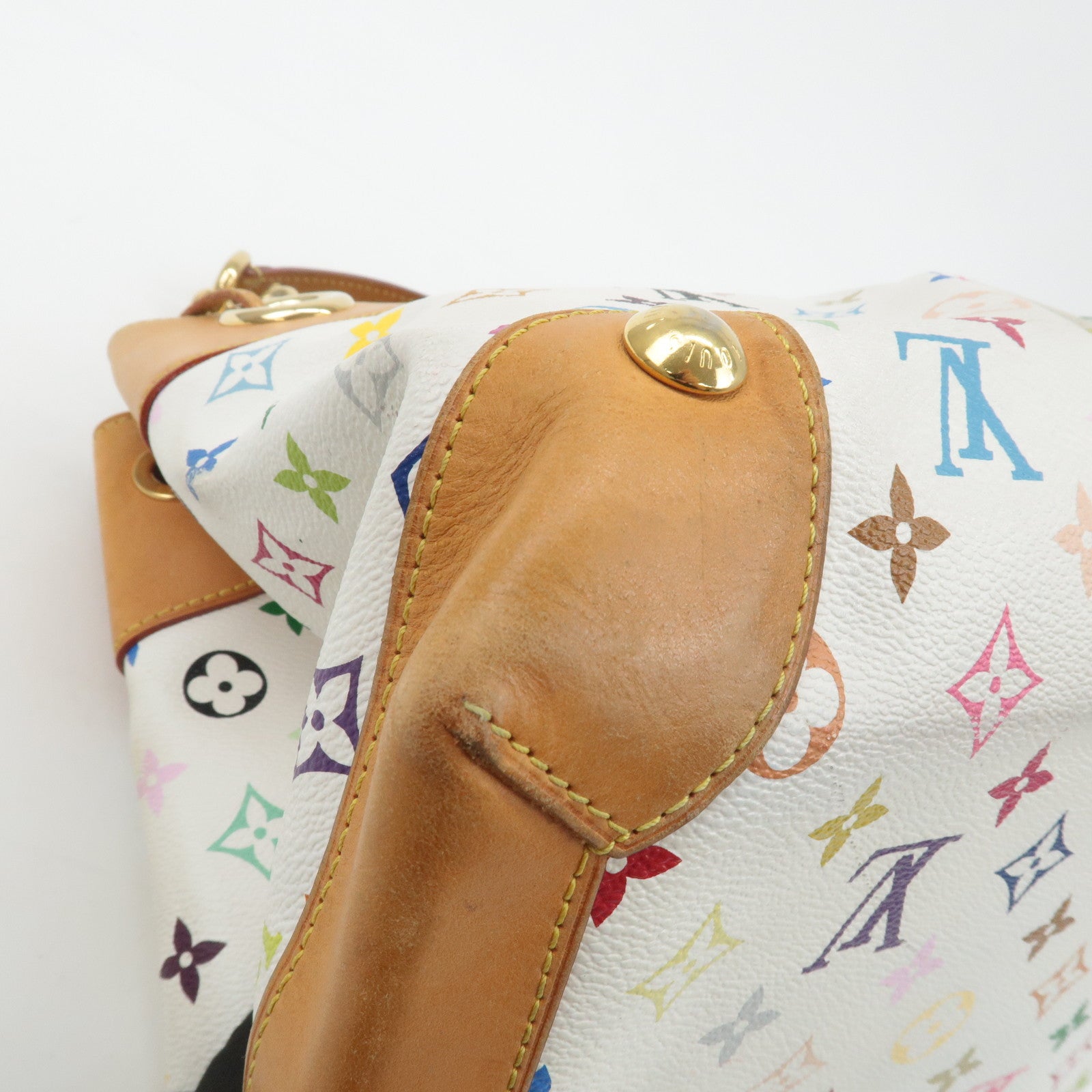 Louis Vuitton Monogram Multicolor Ursula Shoulder Bag M40123 Used