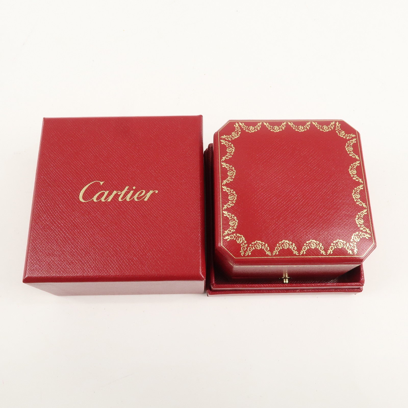 Cartier Set of 2 Ring Box Display Box Jewelry Box For Ring