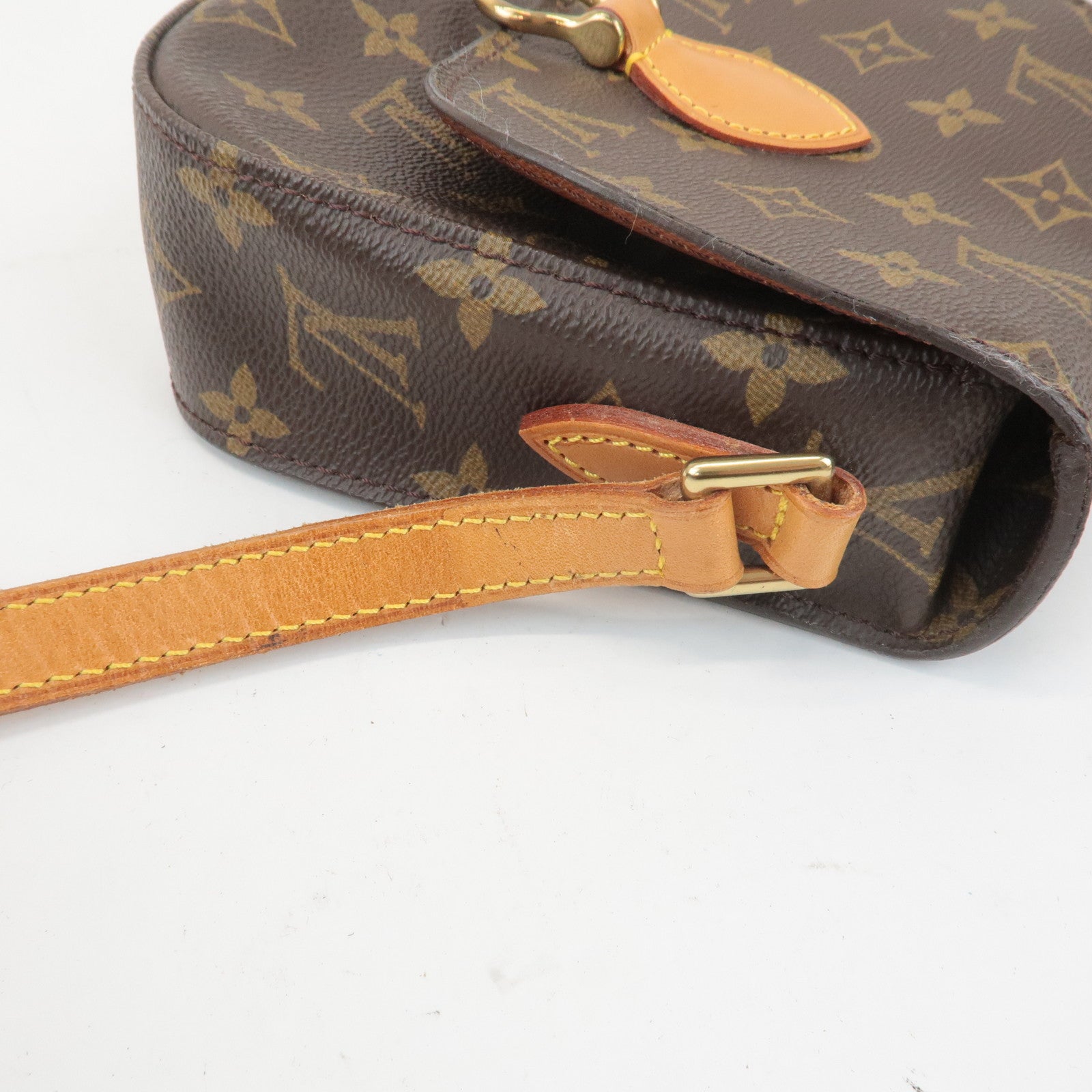 Louis Vuitton Monogram Mini Saint Cloud Shoulder Bag M51244 Used