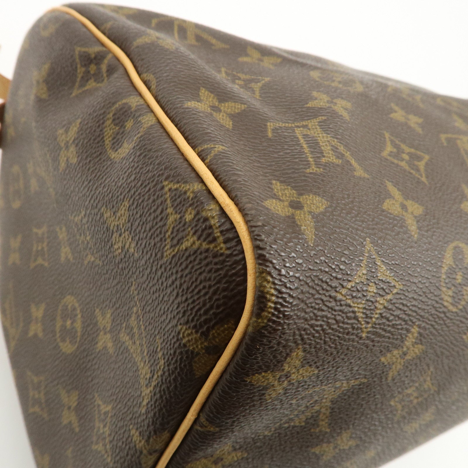 Louis Vuitton Monogram Speedy 30 Hand Bag Boston Bag M41108 Used