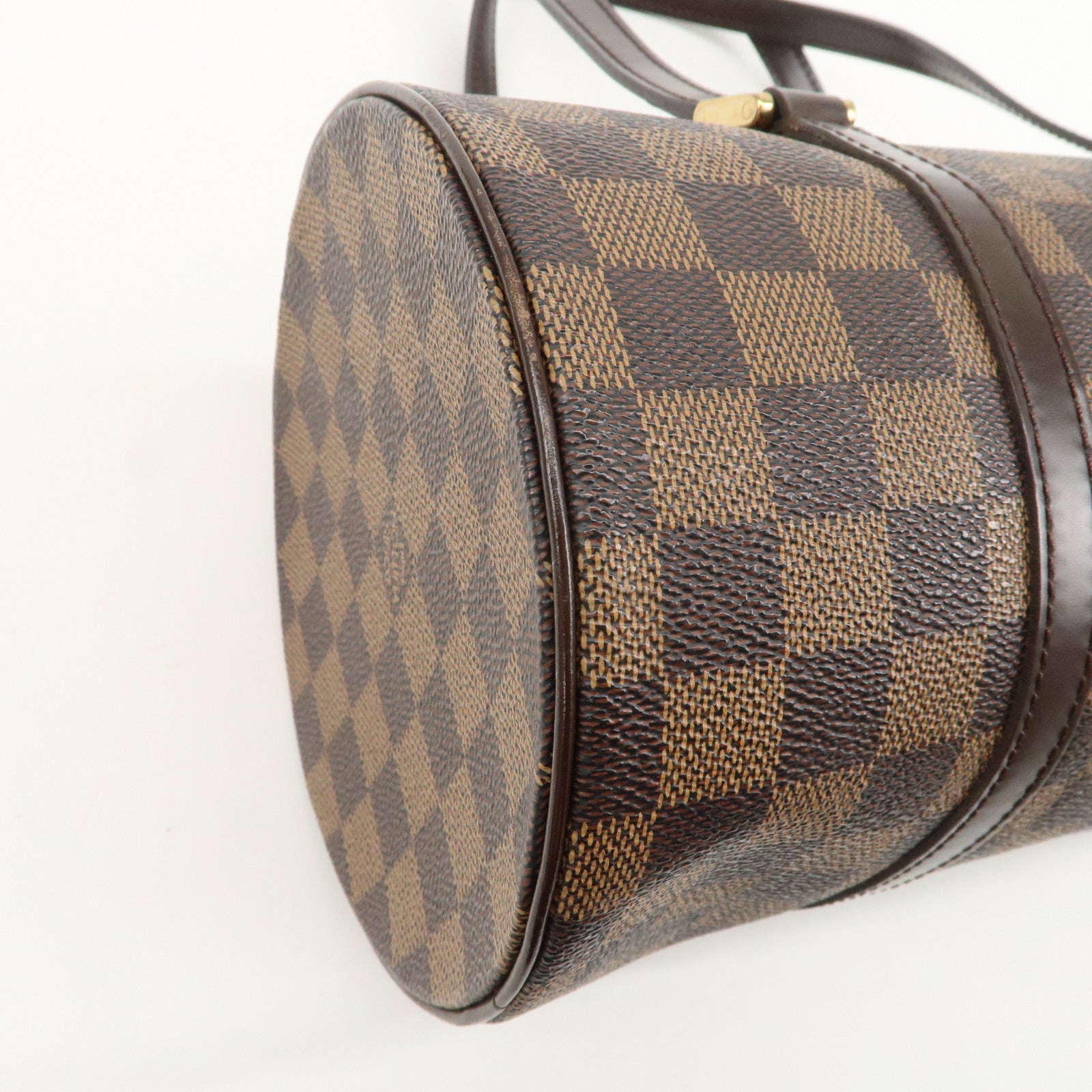 Louis Vuitton Damier Papillon 30 Hand Bag Brown Gold HDW N51303 Used