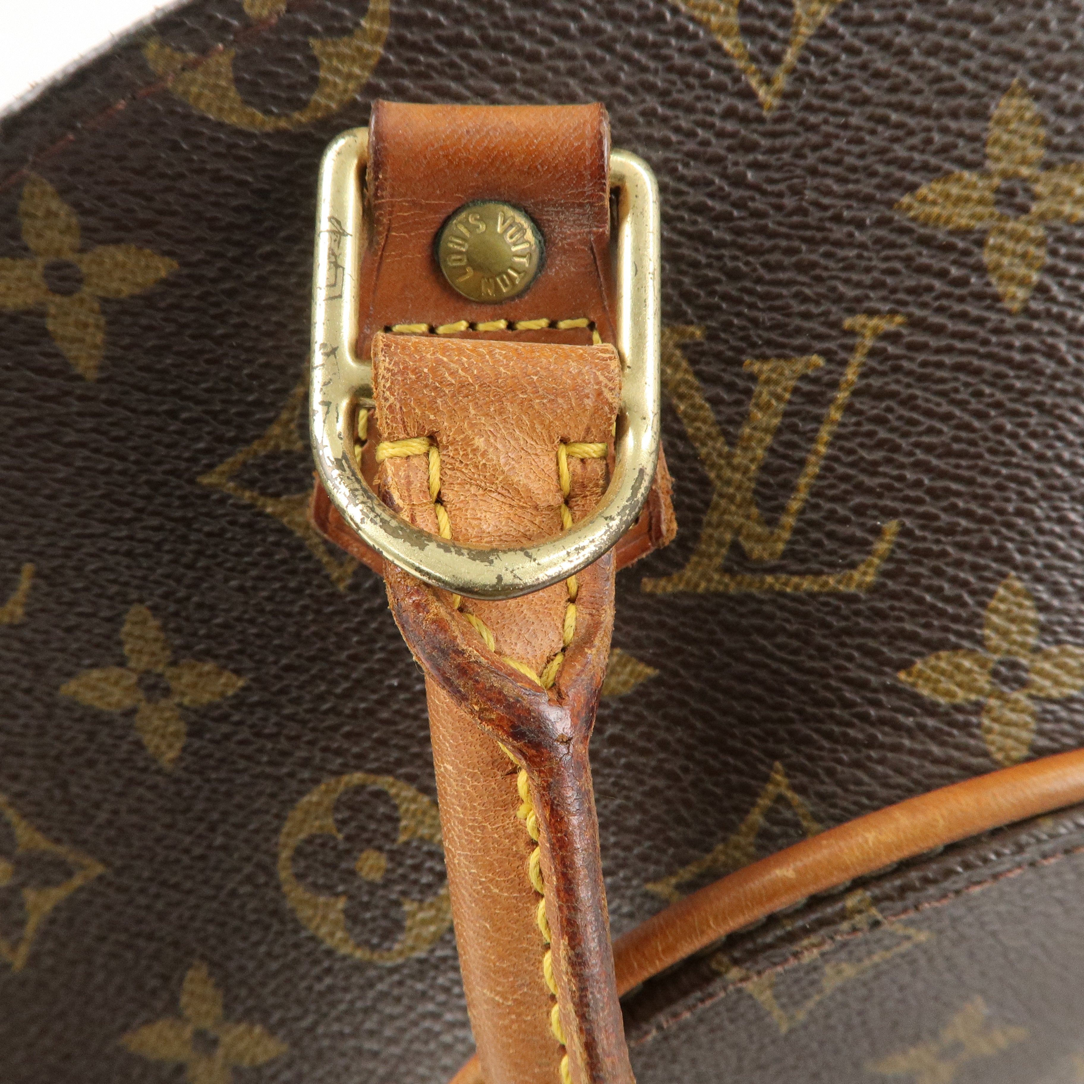 Louis Vuitton Monogram Ellipse MM Hand Bag Brown M51126