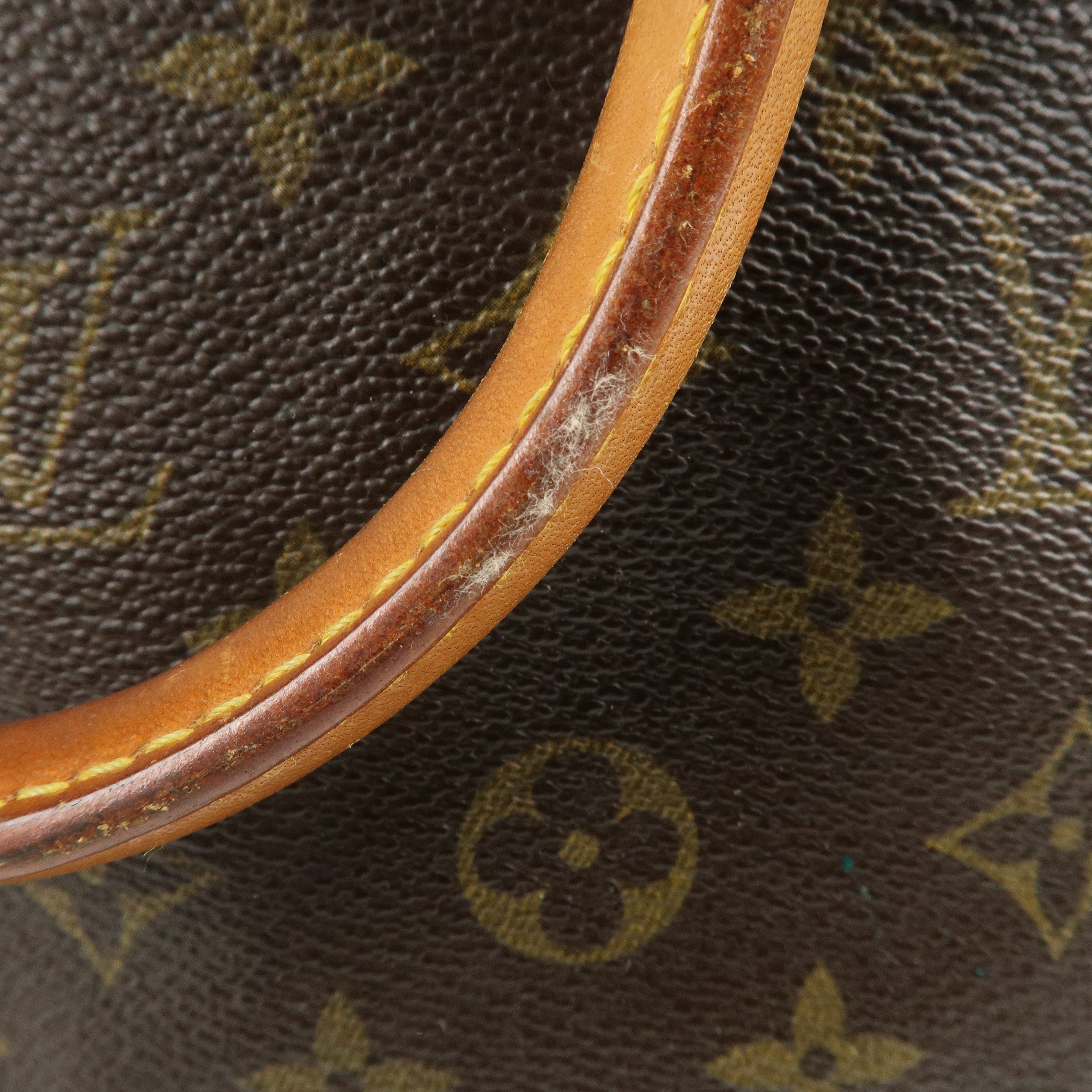 Louis Vuitton Monogram Alma Hand Bag Brown M51130