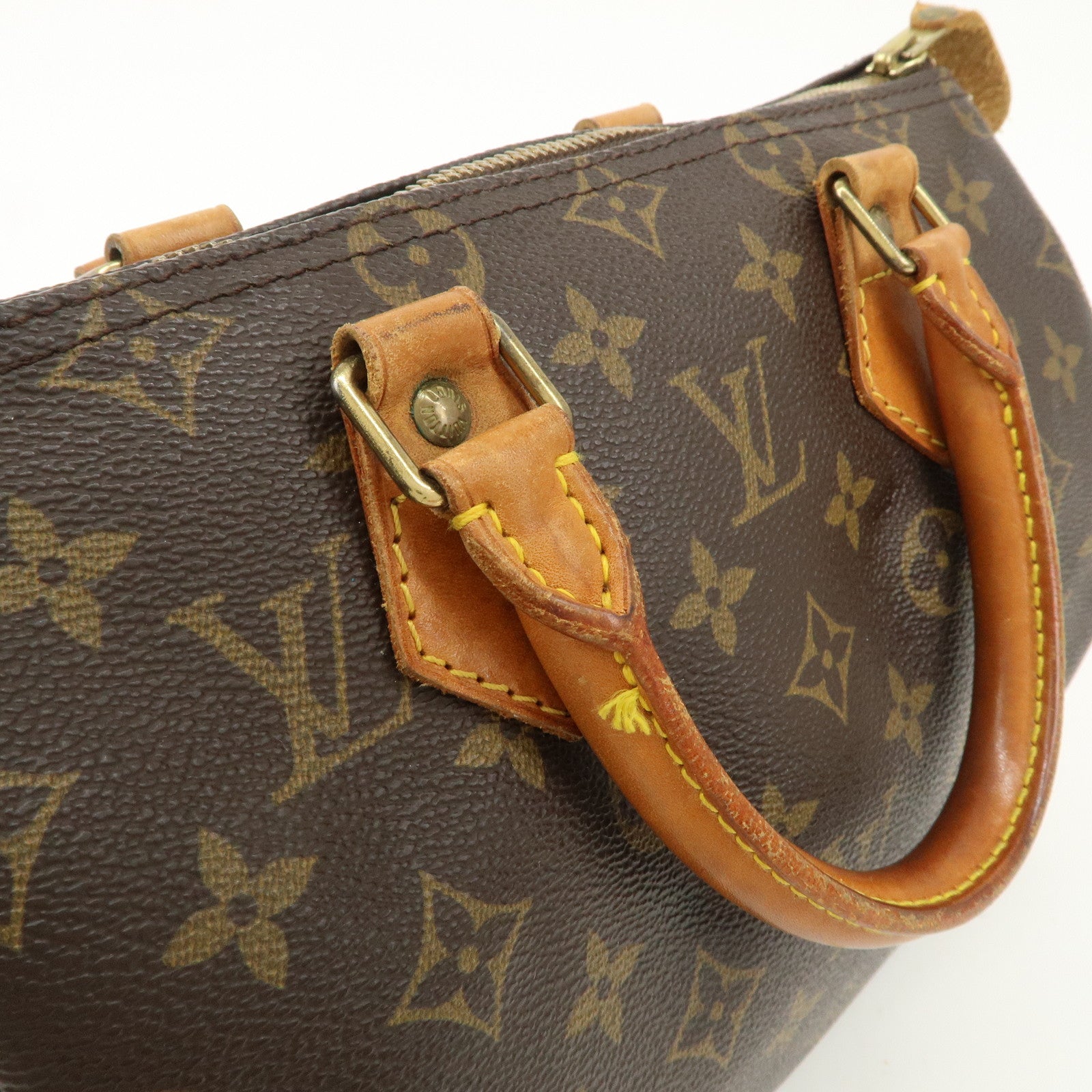 Louis Vuitton Monogram Speedy 25 Boston Bag Hand Bag M41528