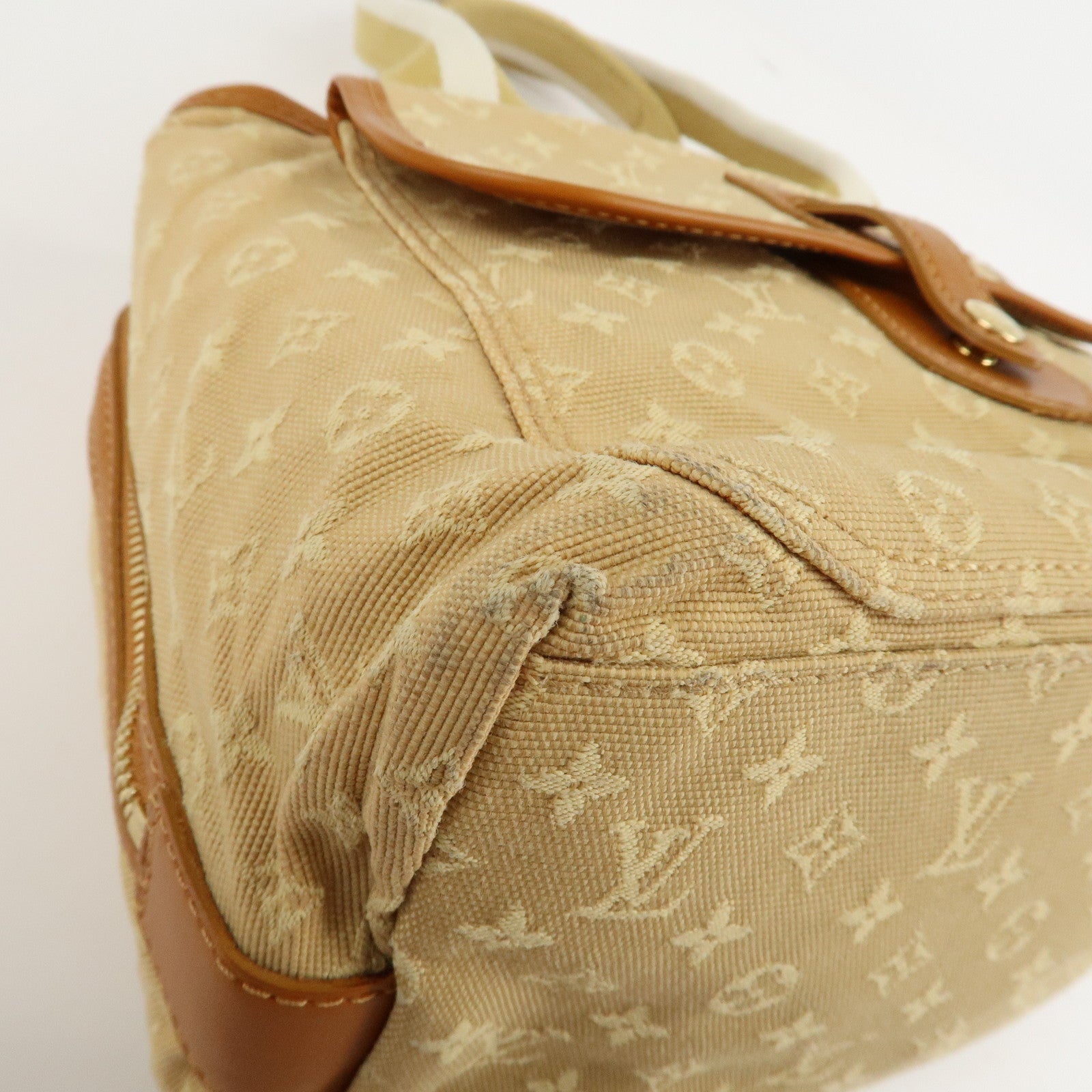 Louis Vuitton Monogram Mini Sac Mary Kate Hand Bag Beige M92508