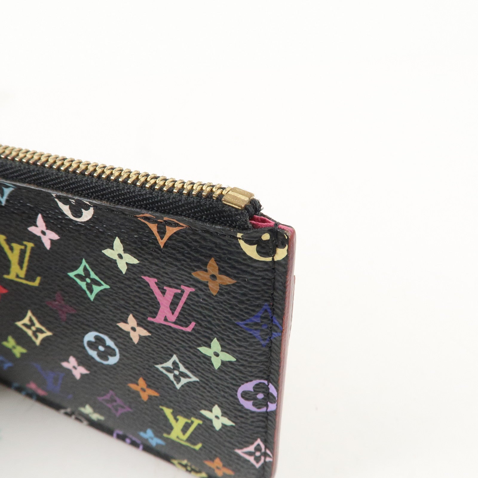 Louis Vuitton Monogram Multi Color Pochette Cles Coin Case M93735