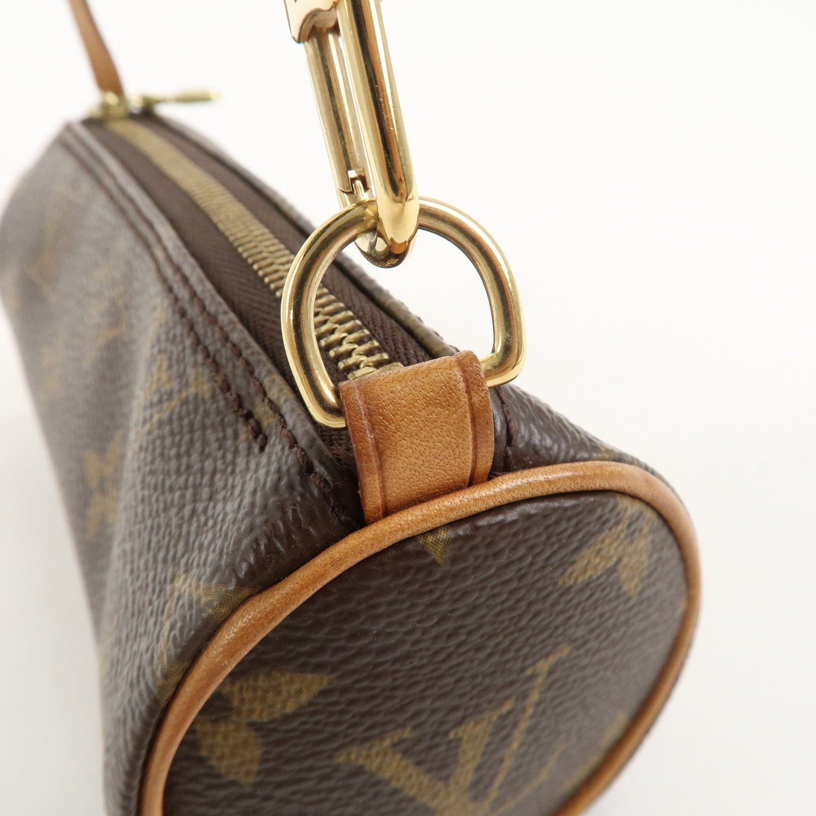 Louis Vuitton Monogram Papillon Pouch For Papillon Bag Brown