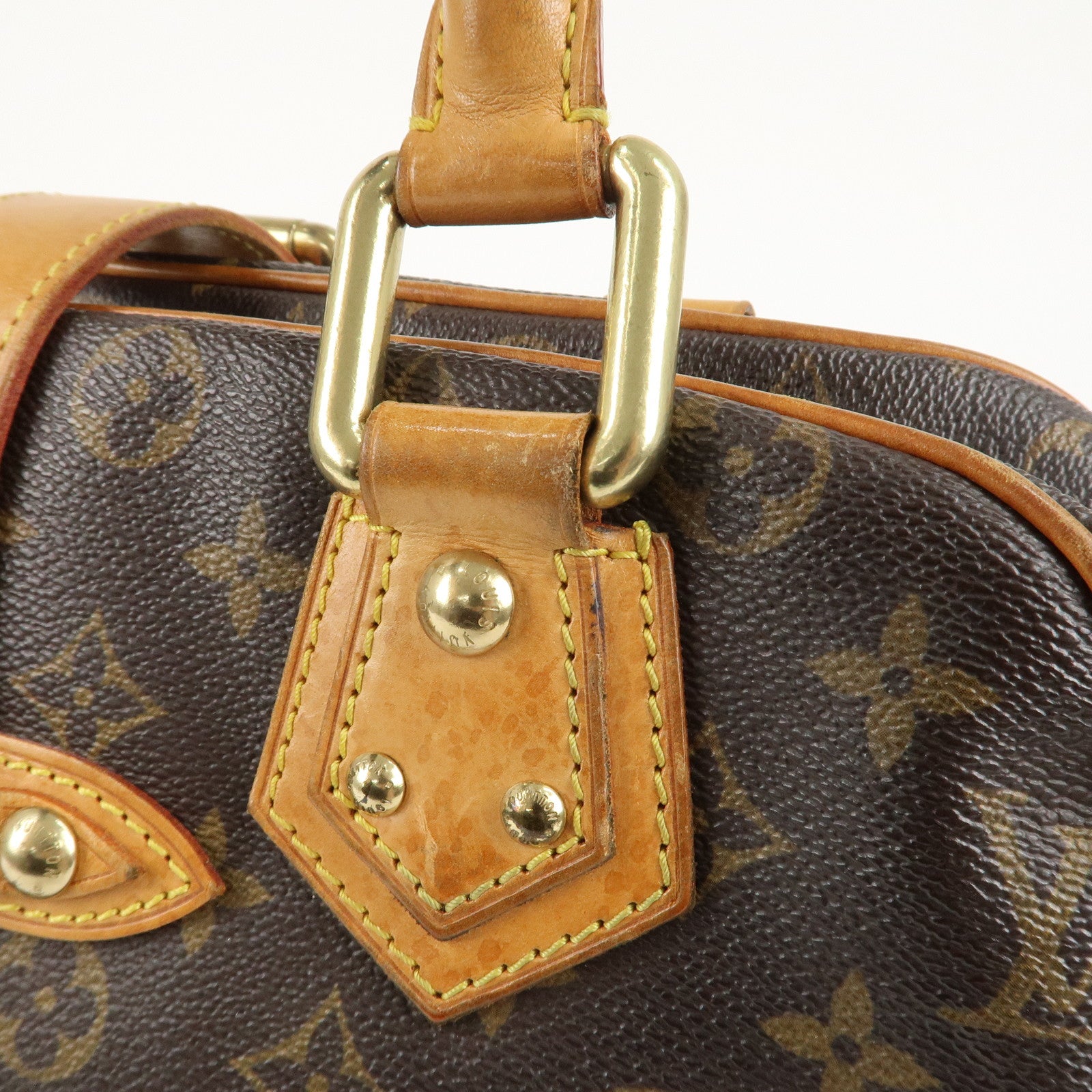 Louis Vuitton Monogram Manhattan GM Hand Bag M40025 Used