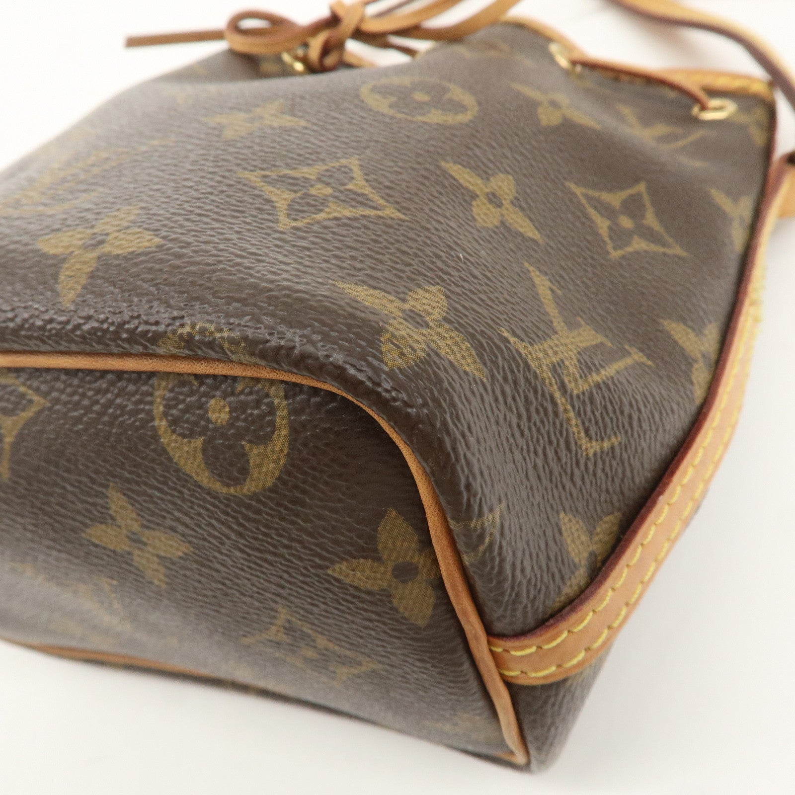 Louis Vuitton Monogram Nano Noe Shoulder Bag Brown M41346