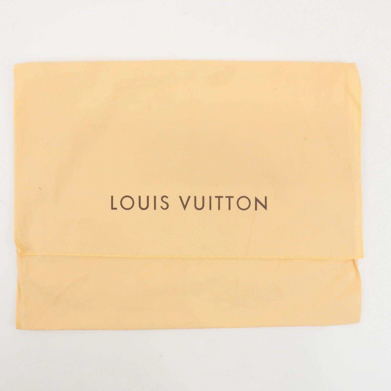 Louis Vuitton Set of 10 Storage Bag Dust Bag Flap Type Beige