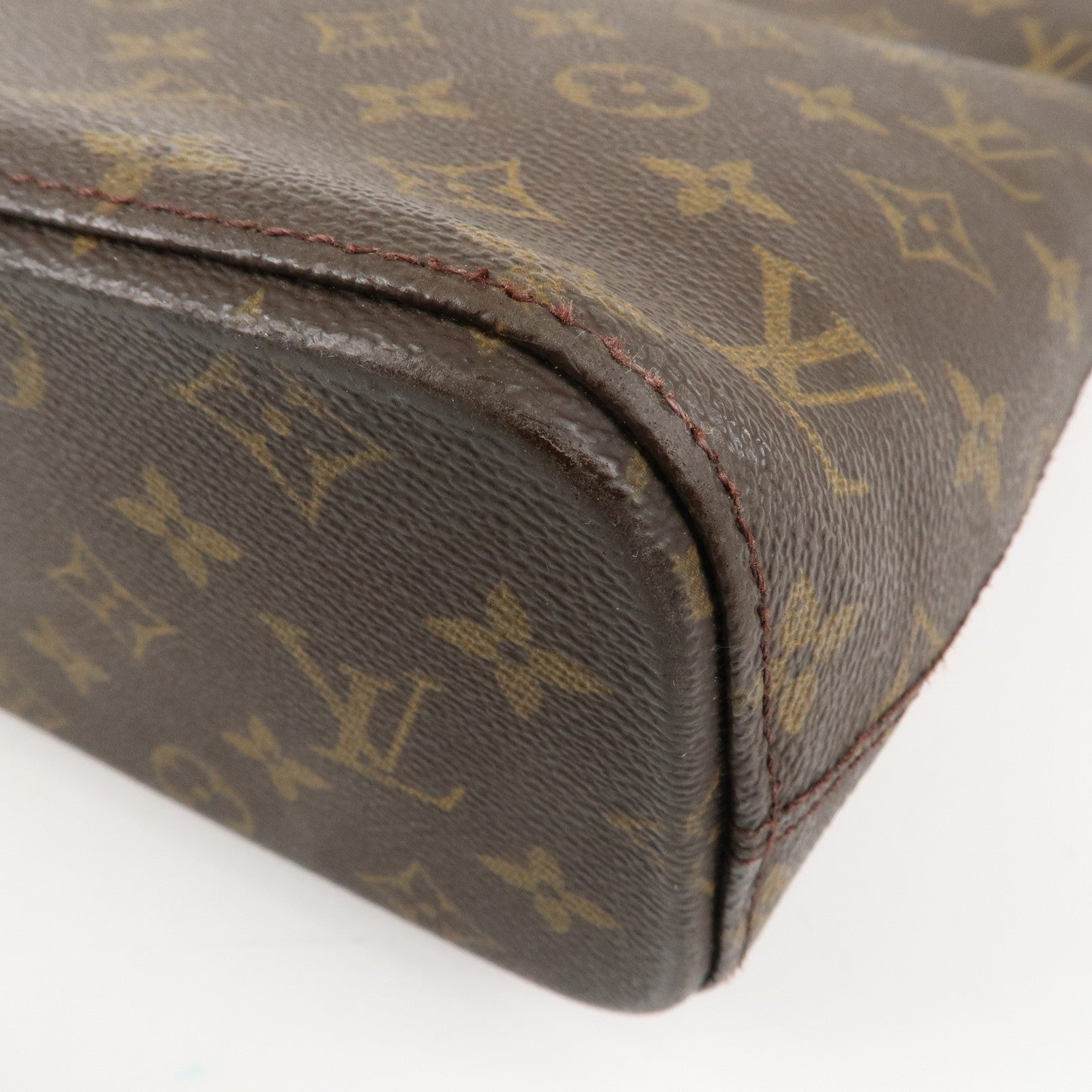 Louis Vuitton Monogram Luco Tote Bag Hand Bag Brown M51155