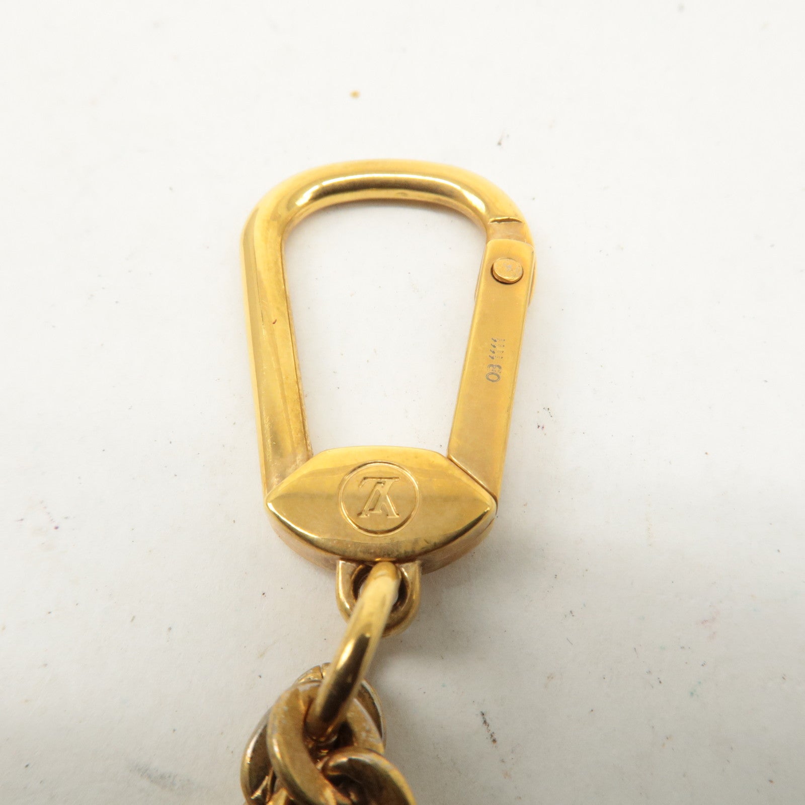 Louis Vuitton Portecles Coeur Rayures Key Chain Holder M66476