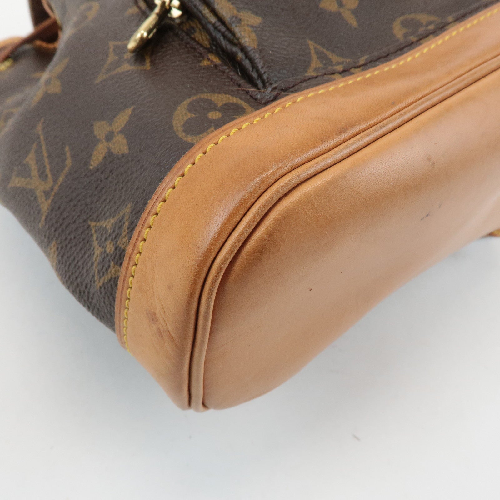 Louis Vuitton Monogram Mini Montsouris Back Pack Brown M51137 Used