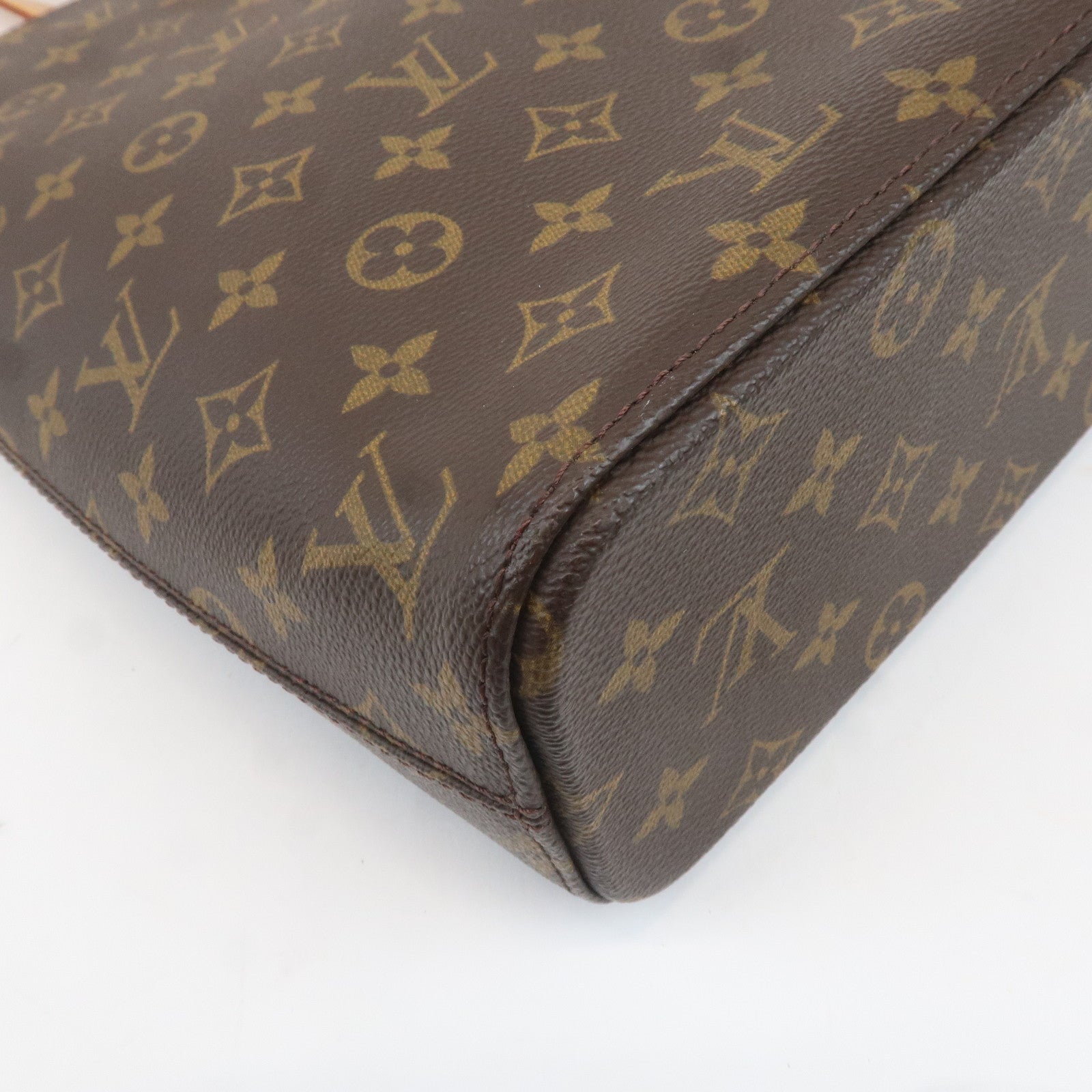 Louis Vuitton Monogram Luco Tote Bag Hand Bag Brown M51155