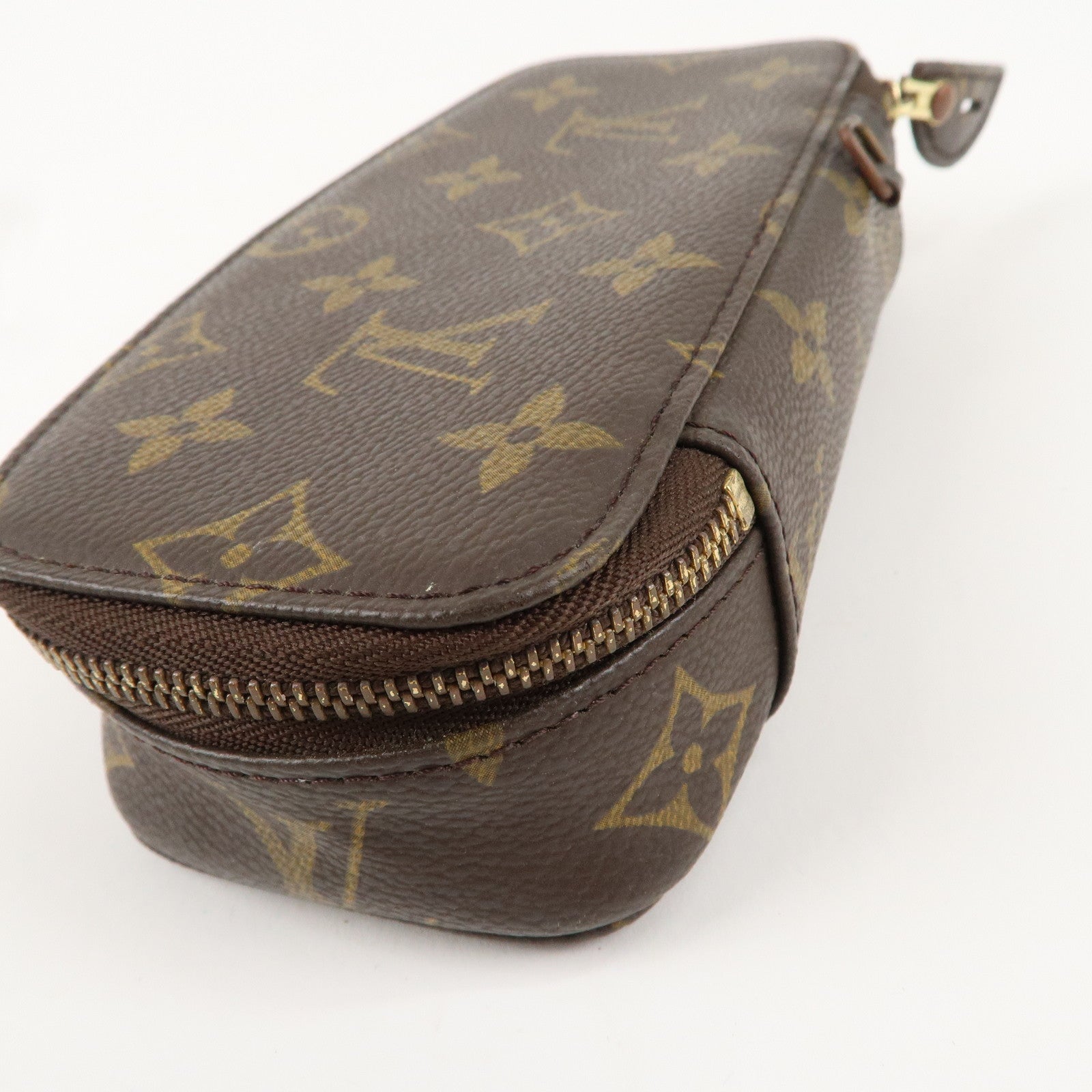 Louis Vuitton Monogram Posh Monte Carlo Pouch Brown M47352