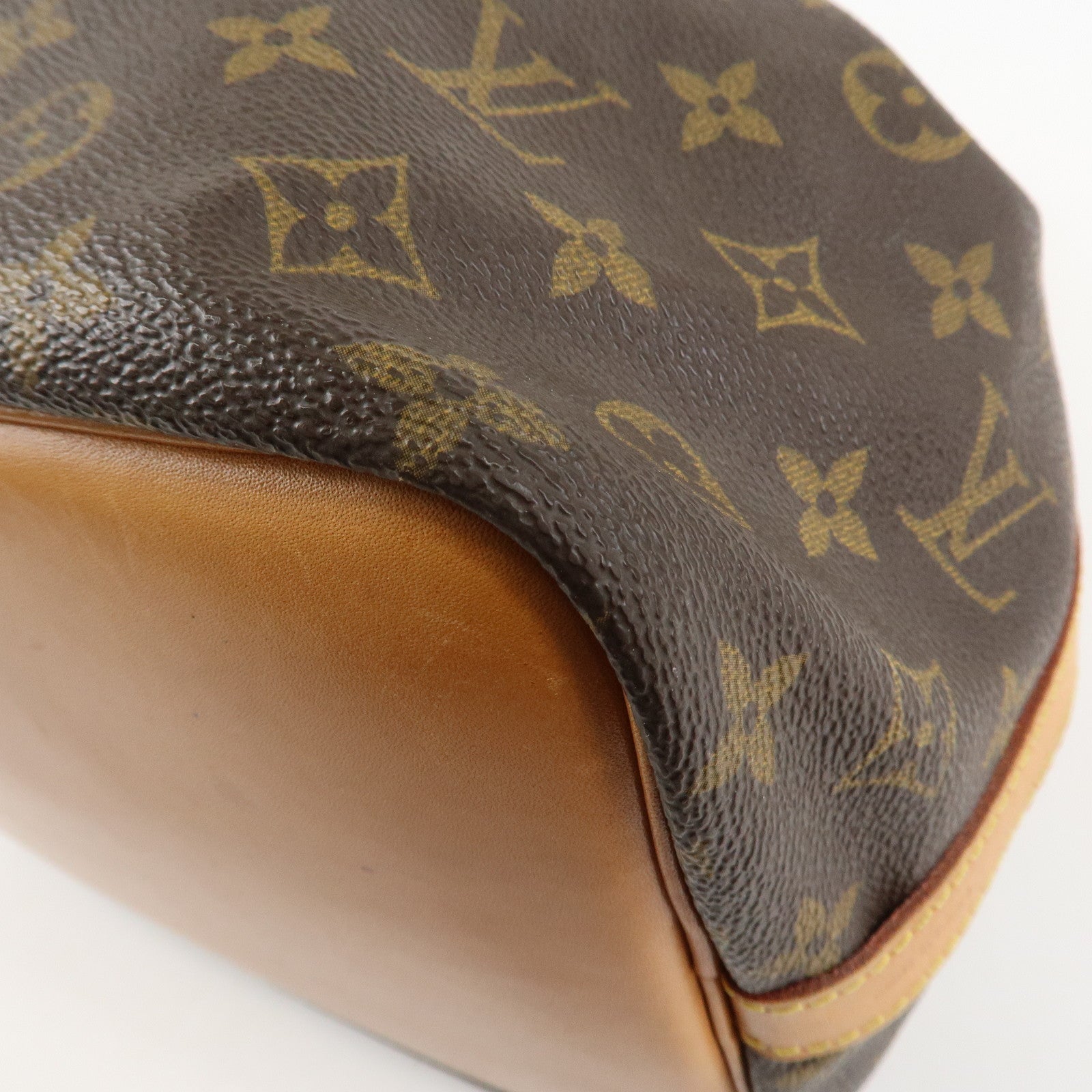 Louis Vuitton Monogram Petit Noe Shoulder Bag Brown M42226 Used