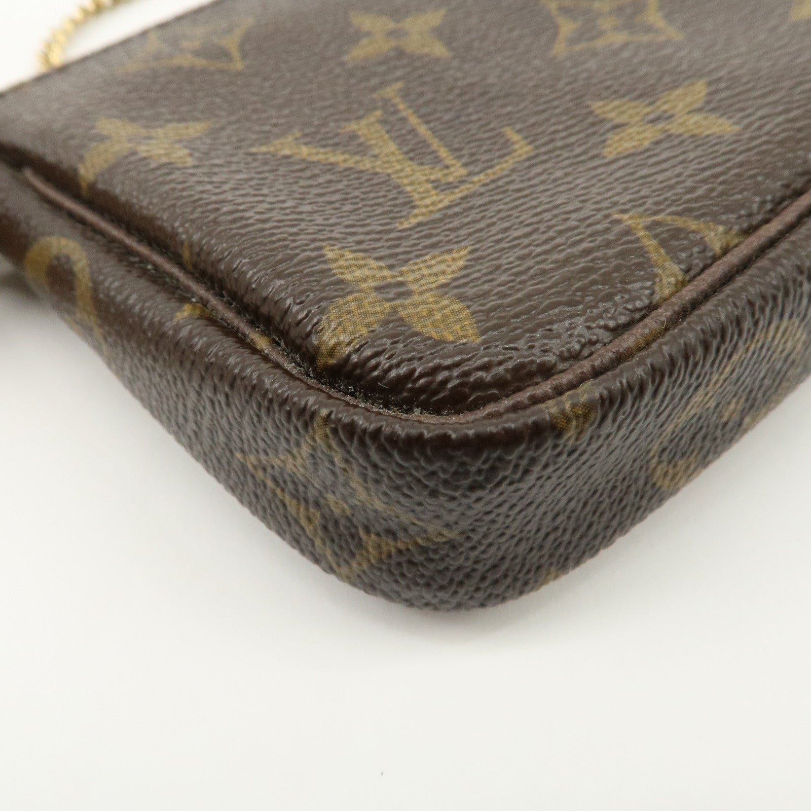 Louis Vuitton Monogram T&B Mini Pochette Accessoires Pouch M60153 Used