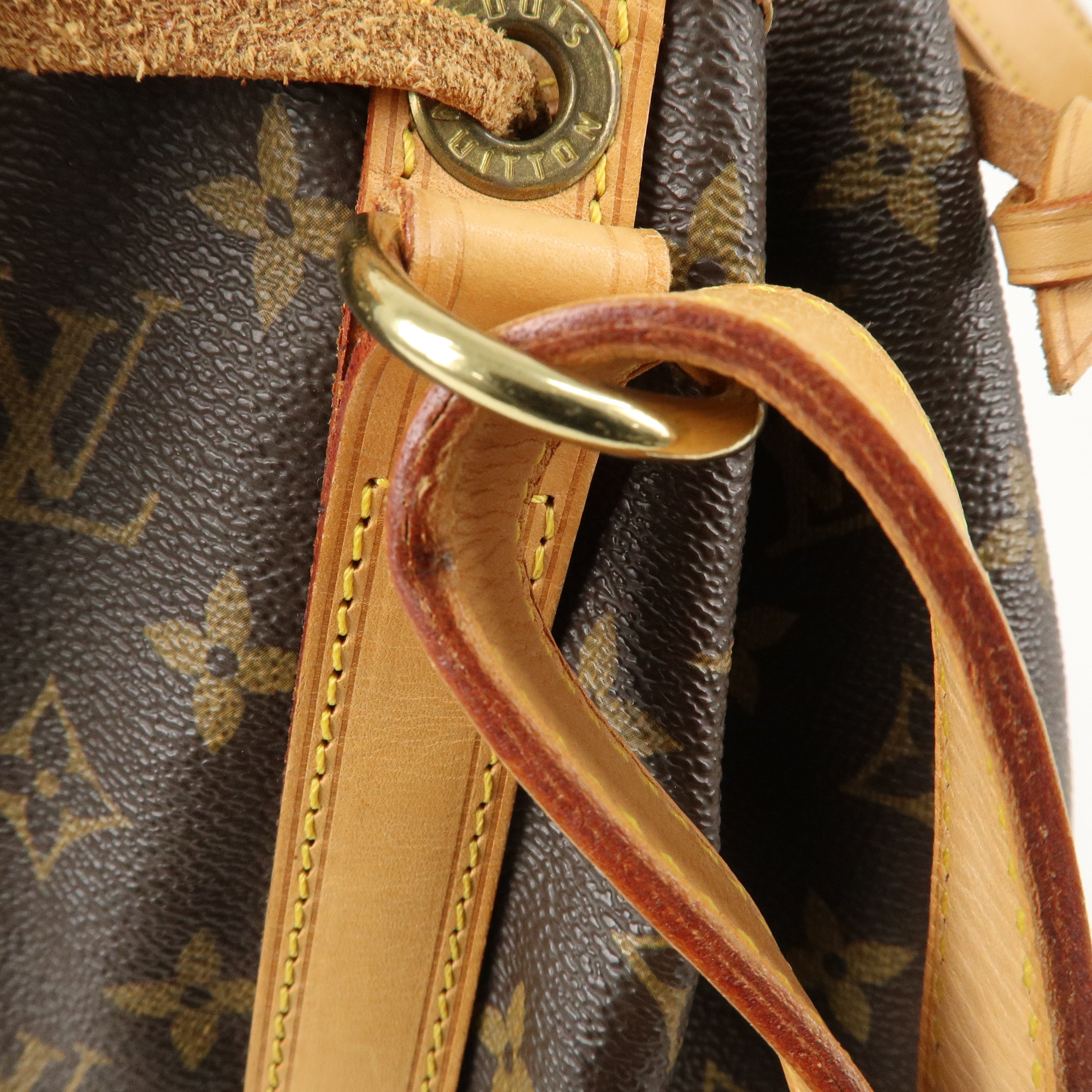 Louis Vuitton Monogram Noe Shoulder Bag Hand Bag Brown M42224