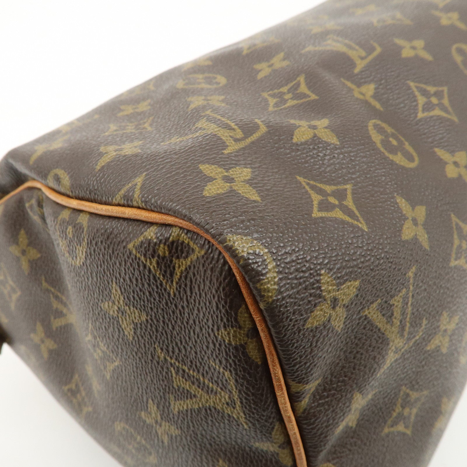 Louis Vuitton Monogram Speedy 30 Hand Bag Boston Bag M41526 Used