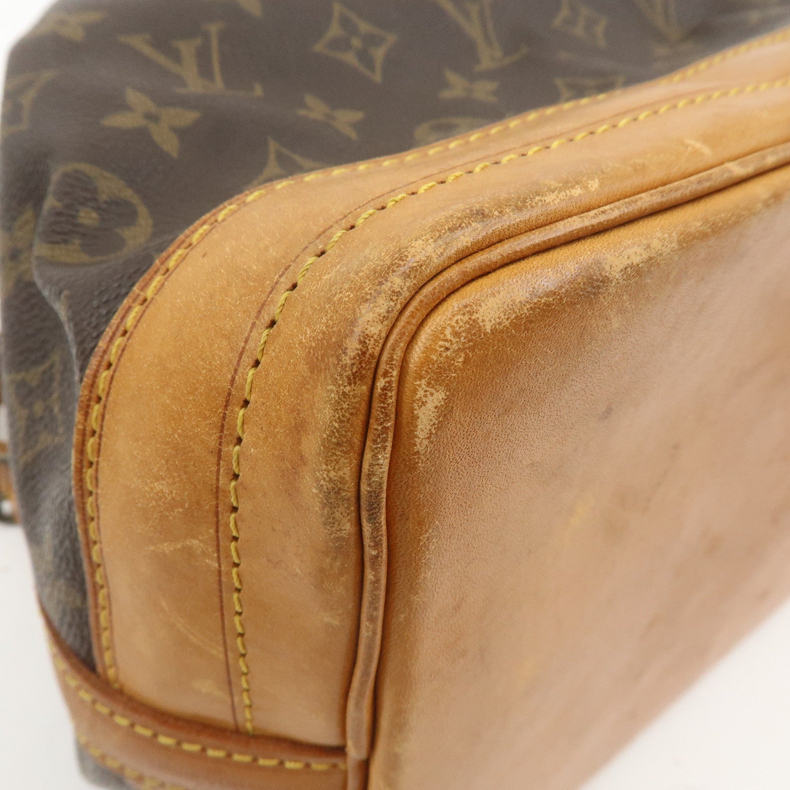 Louis Vuitton Monogram Noe Shoulder Bag Brown M42224