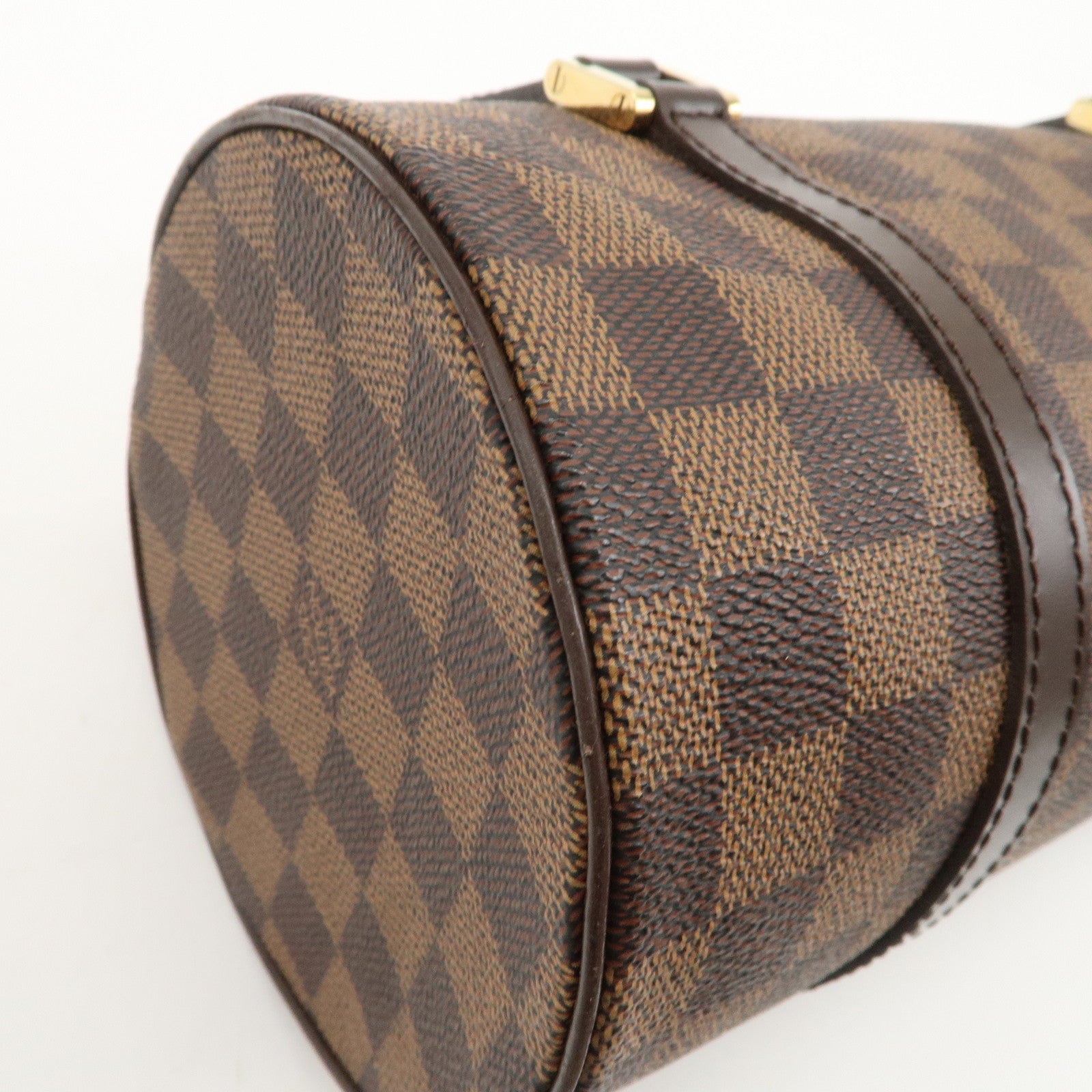 Louis Vuitton Damier Ebene Papillon 26 Hand Bag Brown N51304 Used