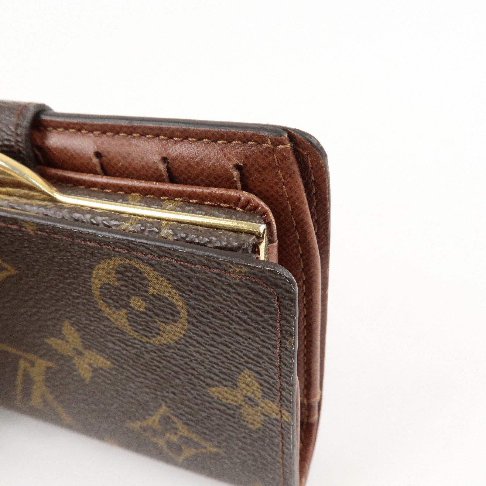 Louis Vuitton Monogram Porte Monnaie Billets Viennois M61663