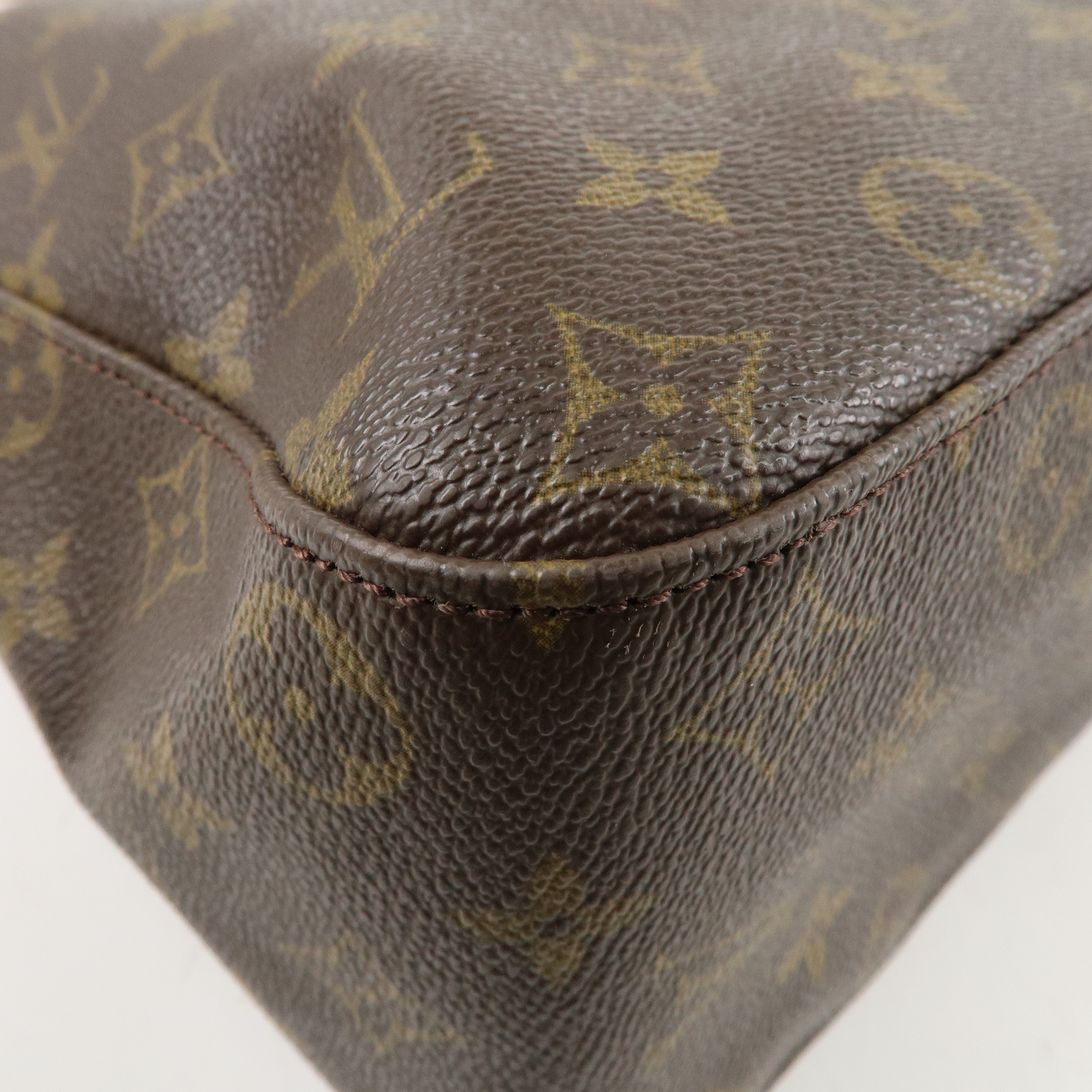 Louis Vuitton Monogram Looping GM Shoulder Bag Brown M51145