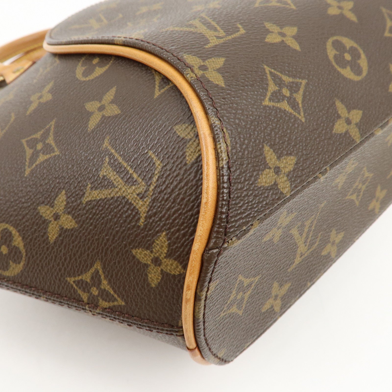 Louis Vuitton Monogram Ellipse MM Hand Bag Brown M51127