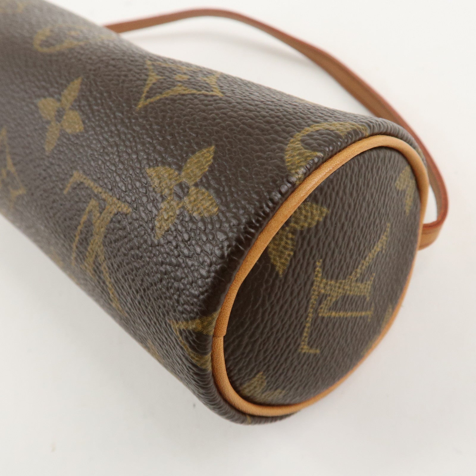 Louis Vuitton Monogram Mini Pouch for Papillon Bag Brown Used