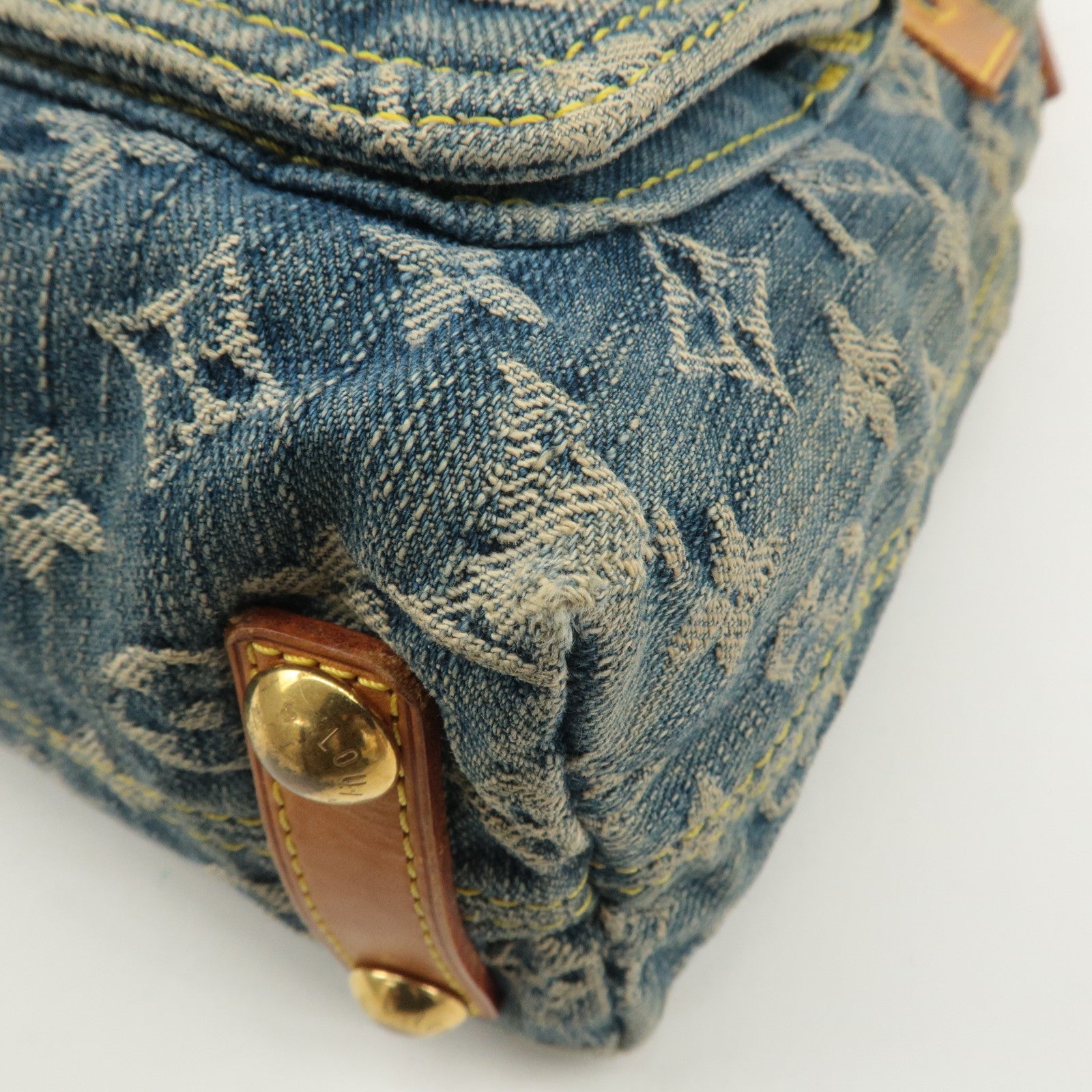 Louis Vuitton Monogram Denim Baggy PM 2Way Shoulder Bag M95049