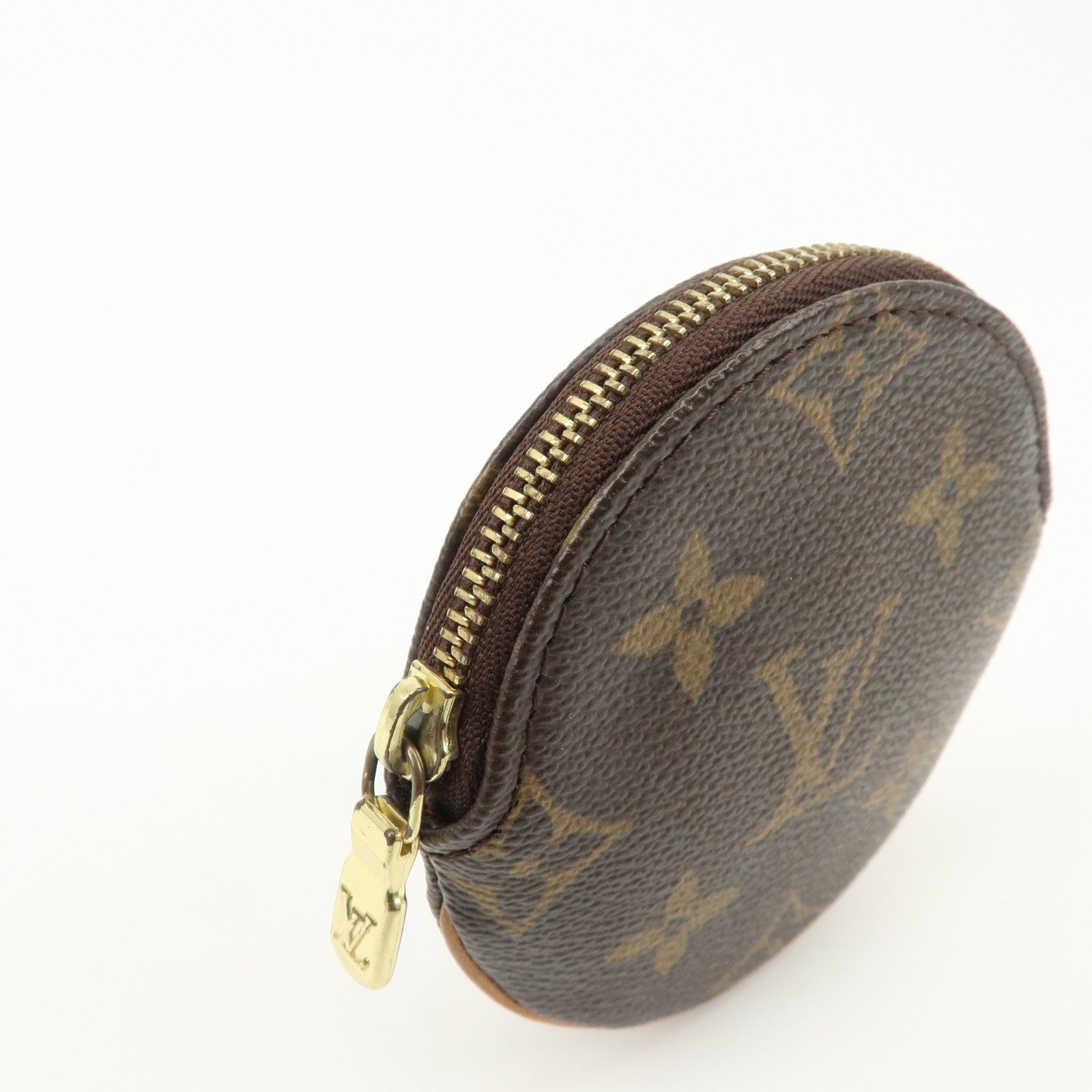 Louis Vuitton Monogram Porte Monnaie Rond Coin Case M61926