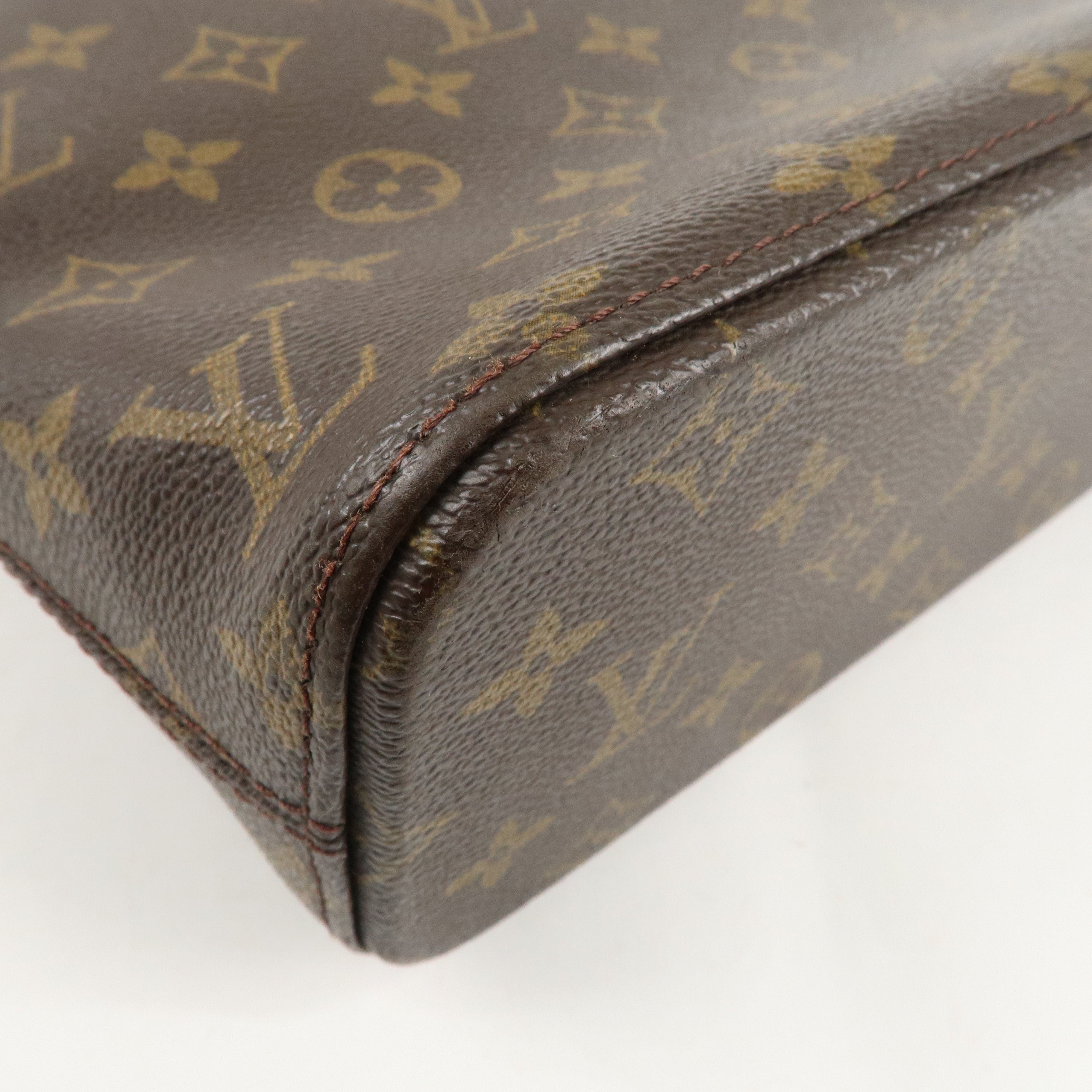 Louis Vuitton Monogram Luco Tote Bag Hand Bag Brown M51155