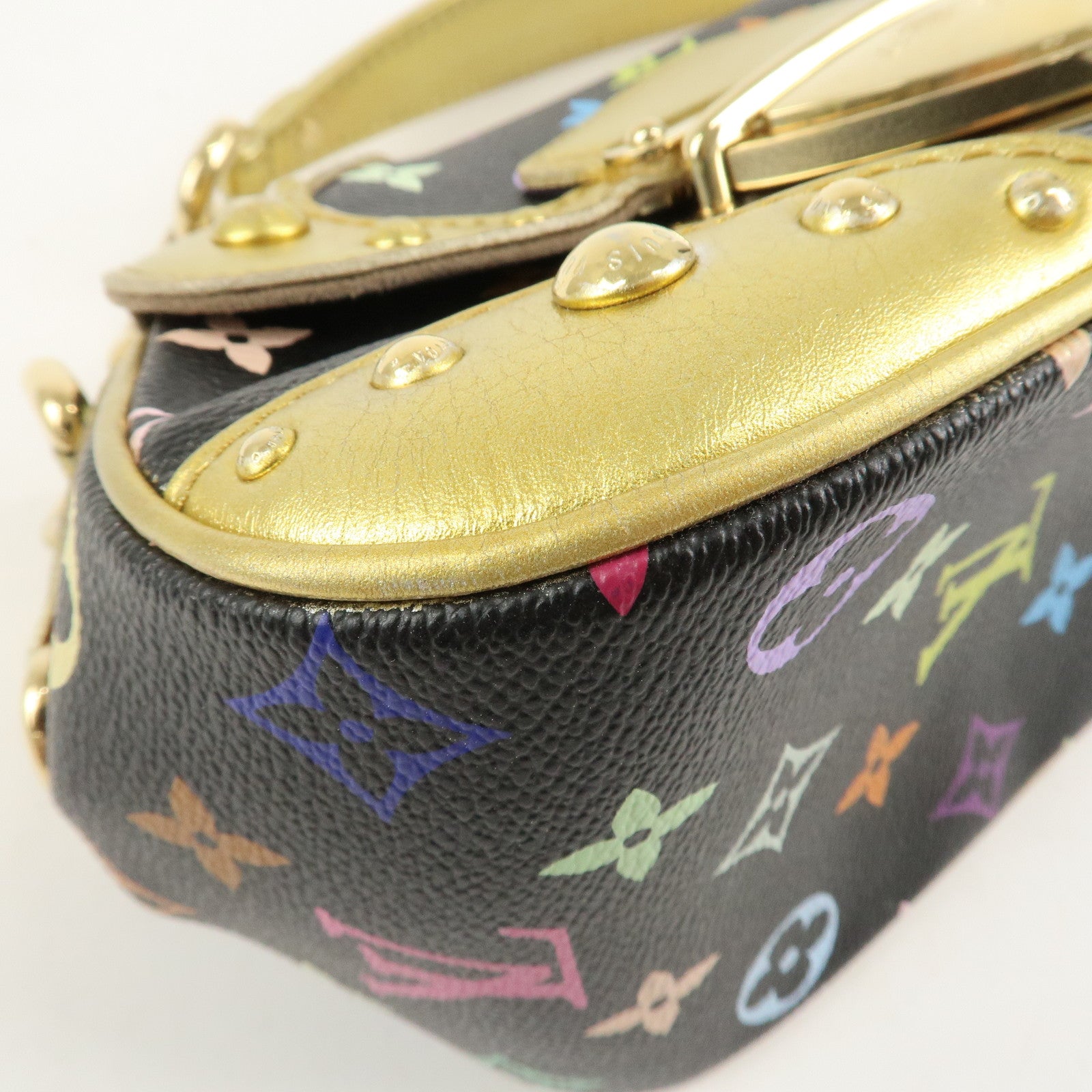 Louis Vuitton Monogram Multicolor Marilyn All Hand Bag M40207 Used