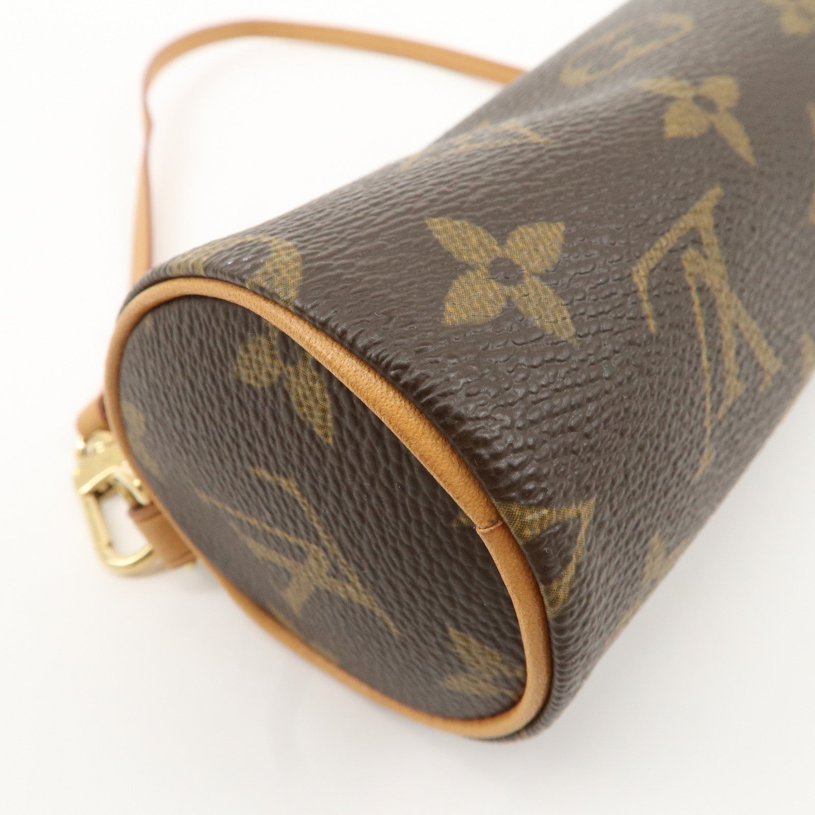 Louis Vuitton Monogram Mini Pouch for Papillon Bag Brown Used