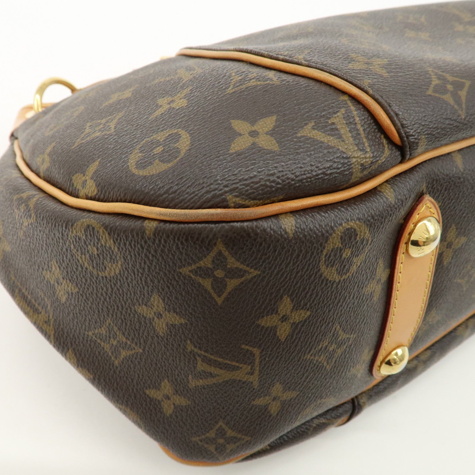 Louis Vuitton Monogram Galliera PM Shoulder Bag Brown M56382