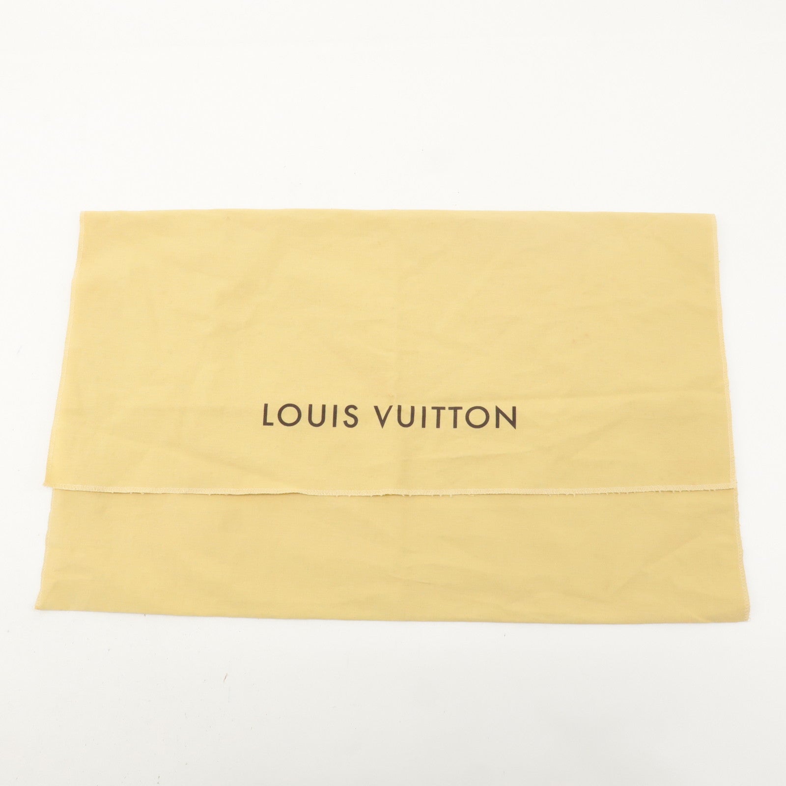 Louis Vuitton Set of 10 Dust Bag Storage Bag Flap Beige