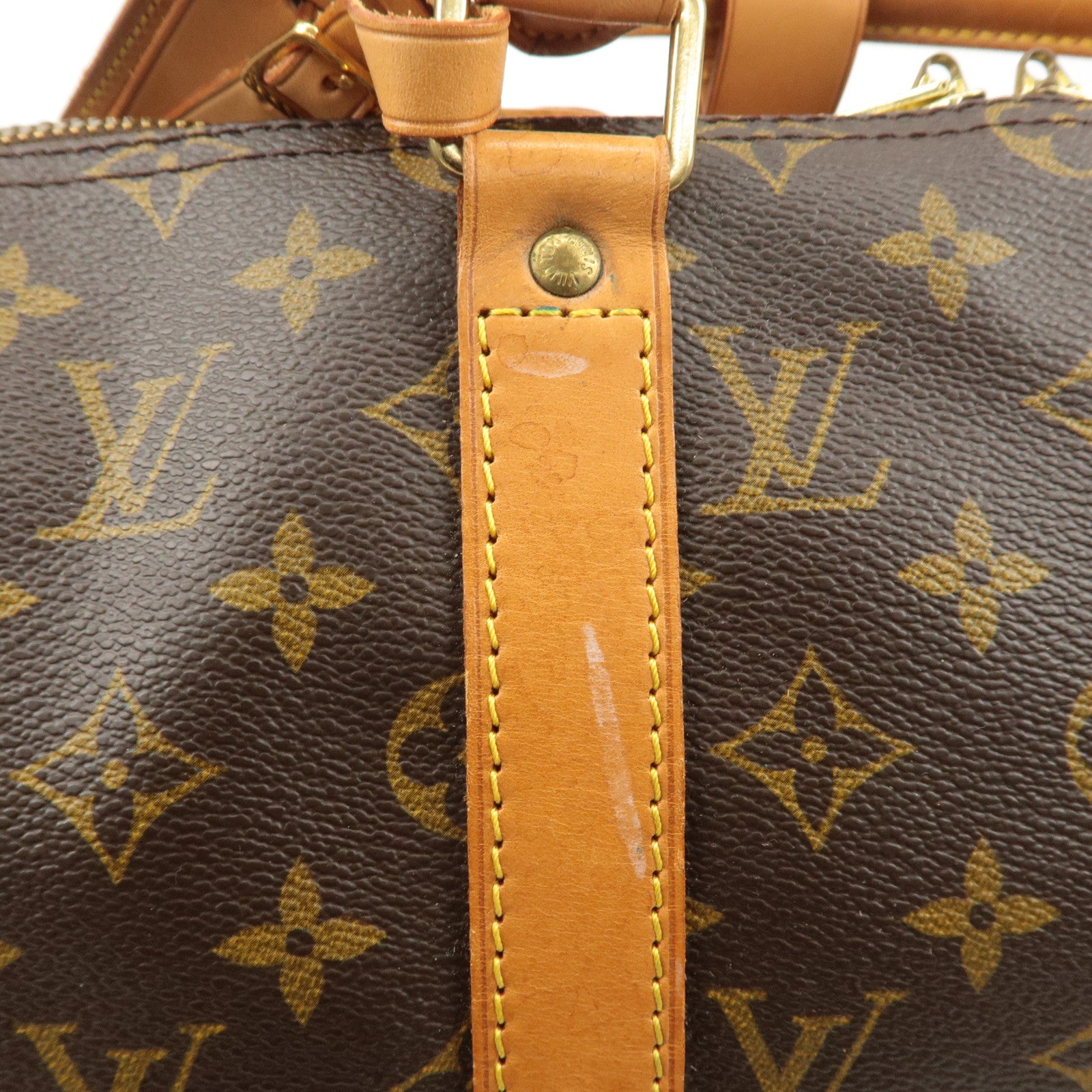 Louis Vuitton Monogram Keep All 50 Boston Bag M41416 Used