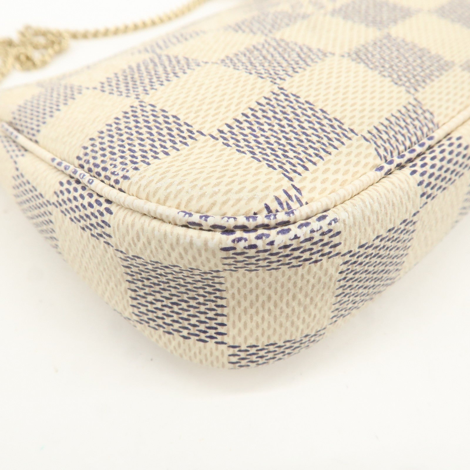 Louis Vuitton Damier Azur Mini Pochette Accessoires Pouch N58010