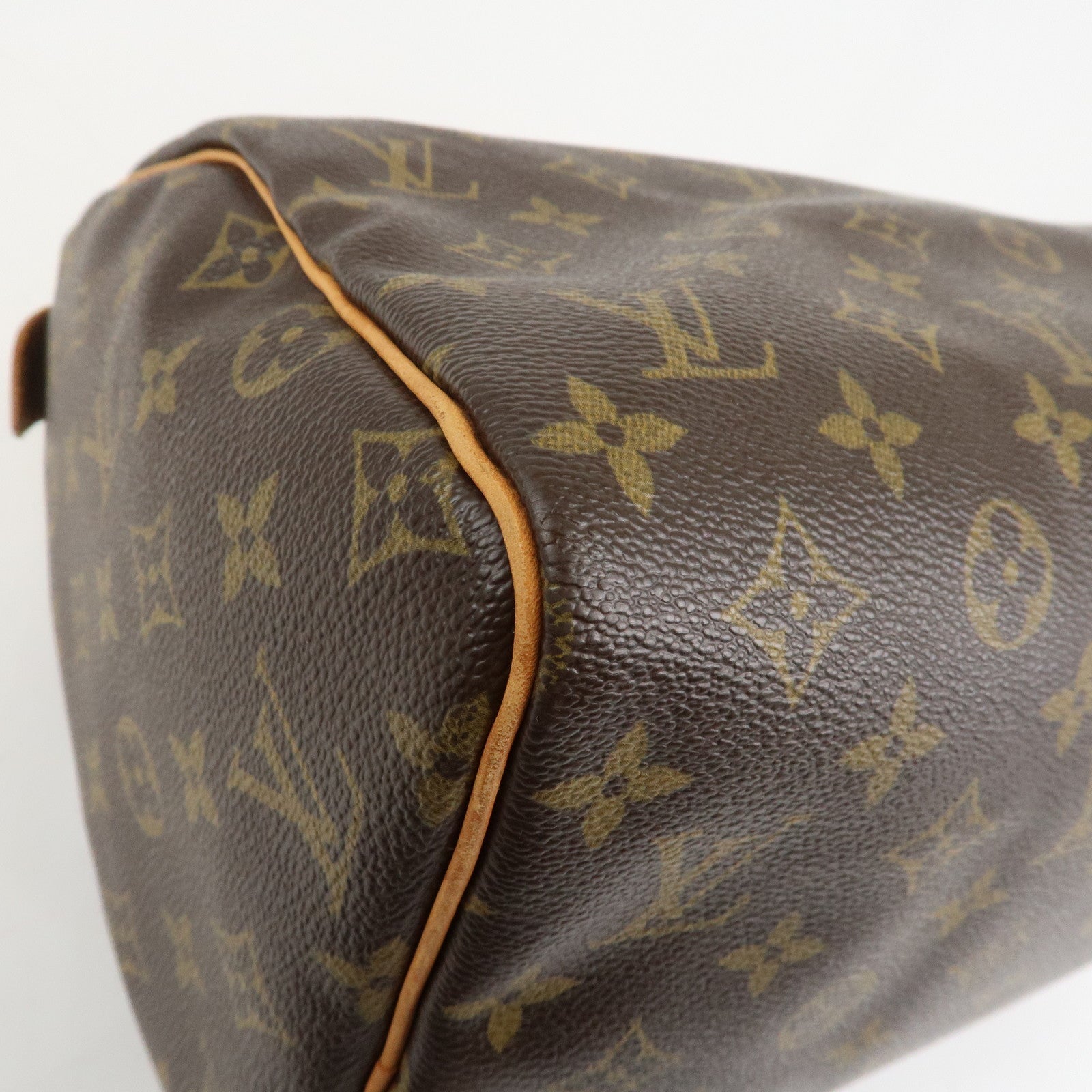 Louis Vuitton Monogram Speedy 30 Hand Bag Boston Bag M41526 Used