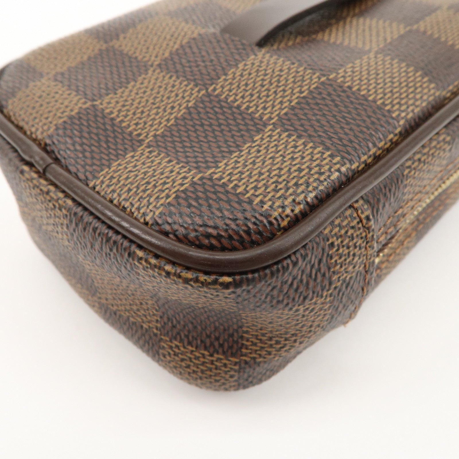 Louis Vuitton Damier Etui Okapi PM Camera Case Pouch N61738 Used