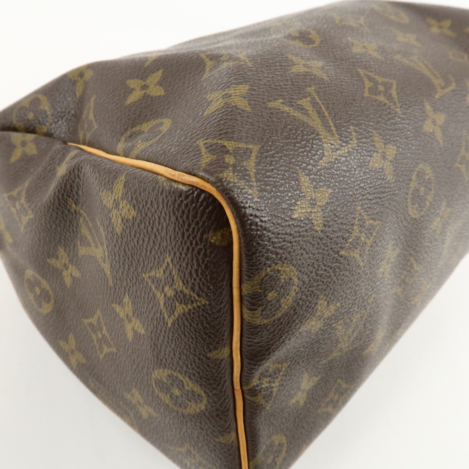 Louis Vuitton Monogram Speedy 25 Hand Bag Boston Bag M41528 Used